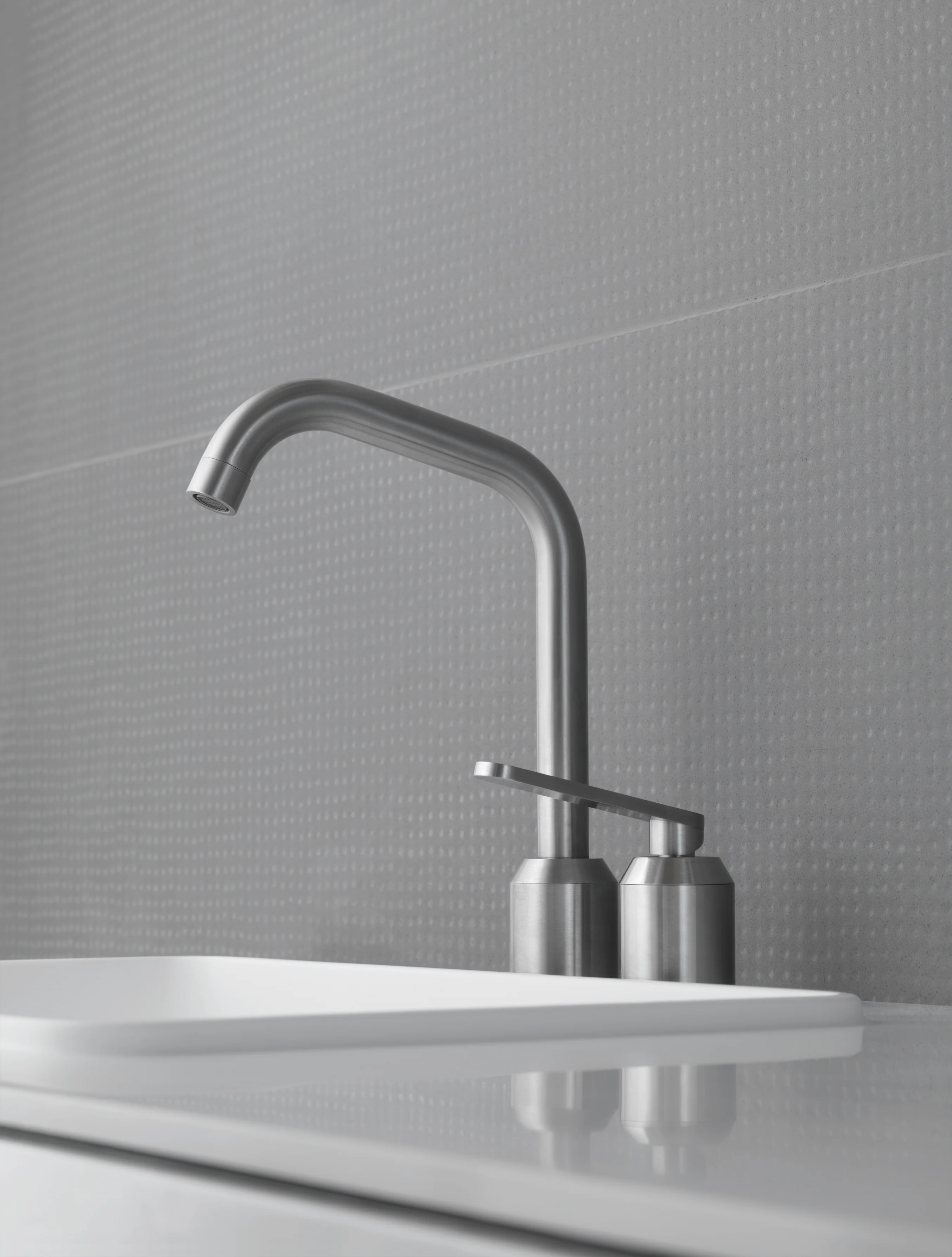 Bateria łazienkowa VIPP stal nierdzewna - Image 3