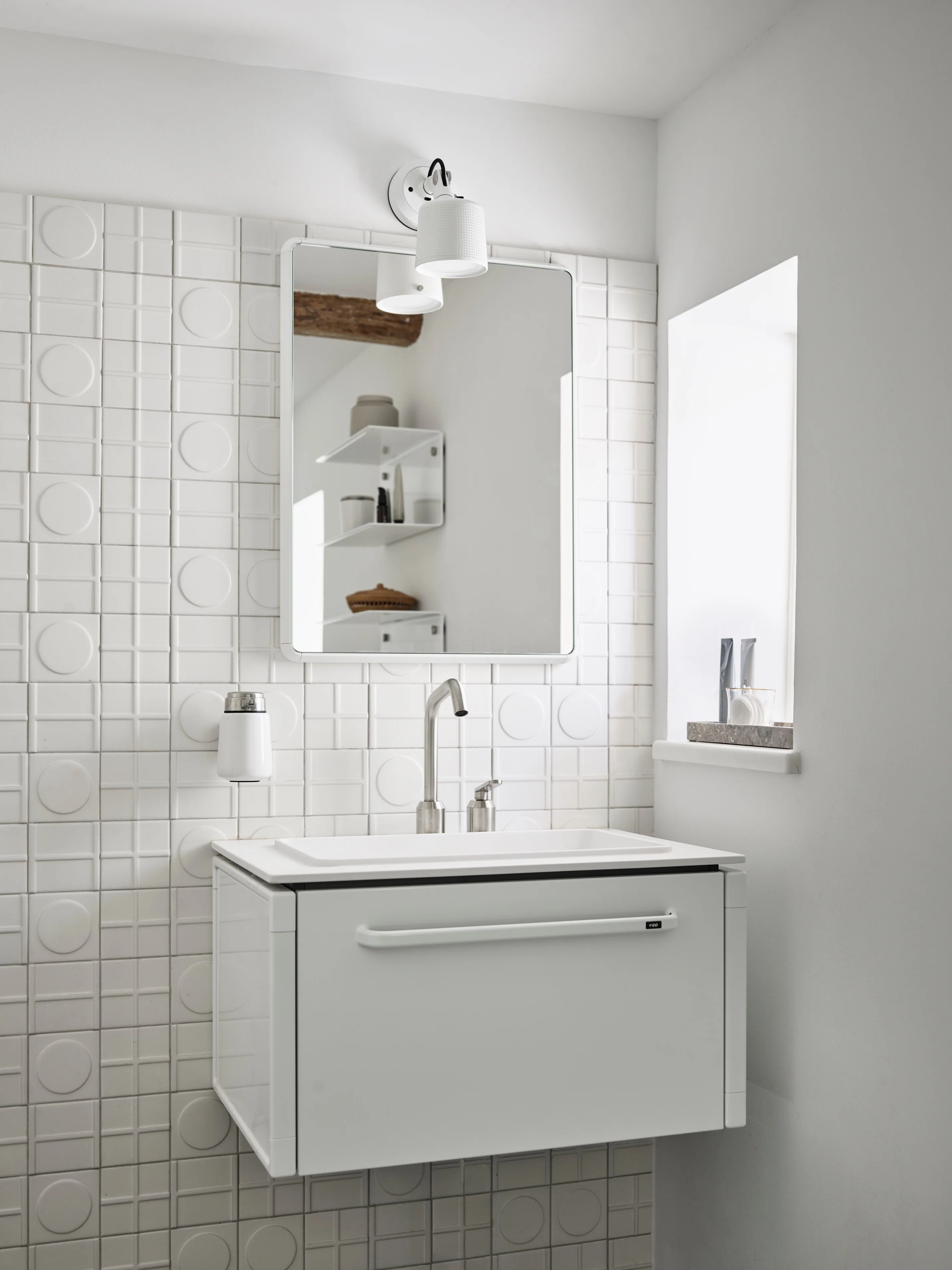Bateria łazienkowa VIPP stal nierdzewna - Image 7