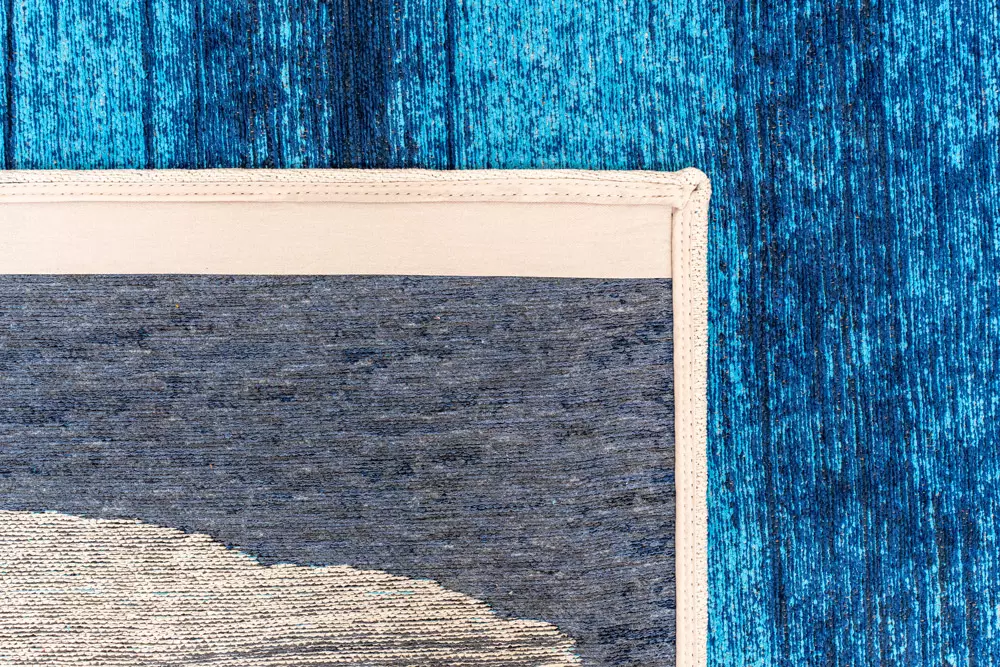 Dywan BRUSH niebieski z beżowy - Image 8