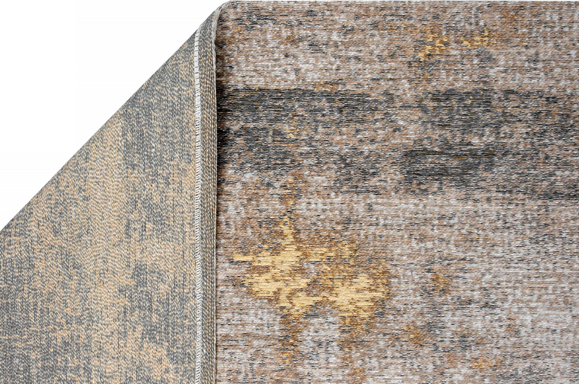 Dywan DECO RUGS szary z żółtym - Image 3