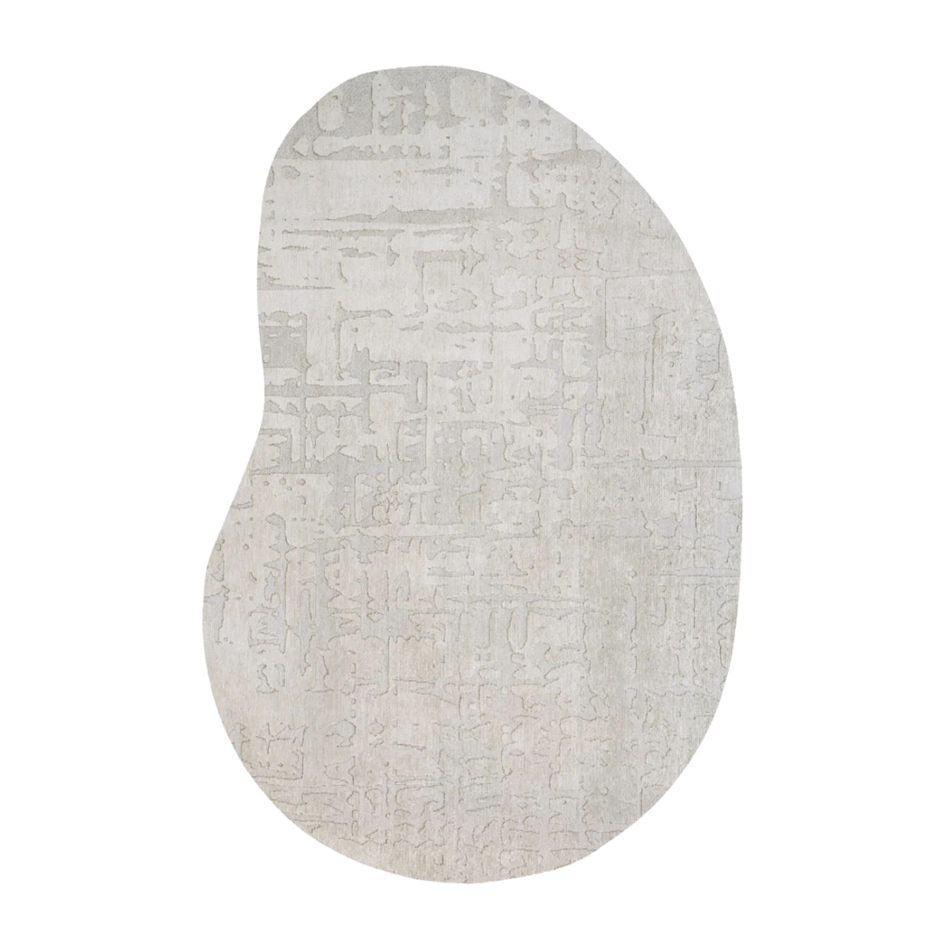 Dywan owalny BAOBAB DRY BEIGE szarobeżowy