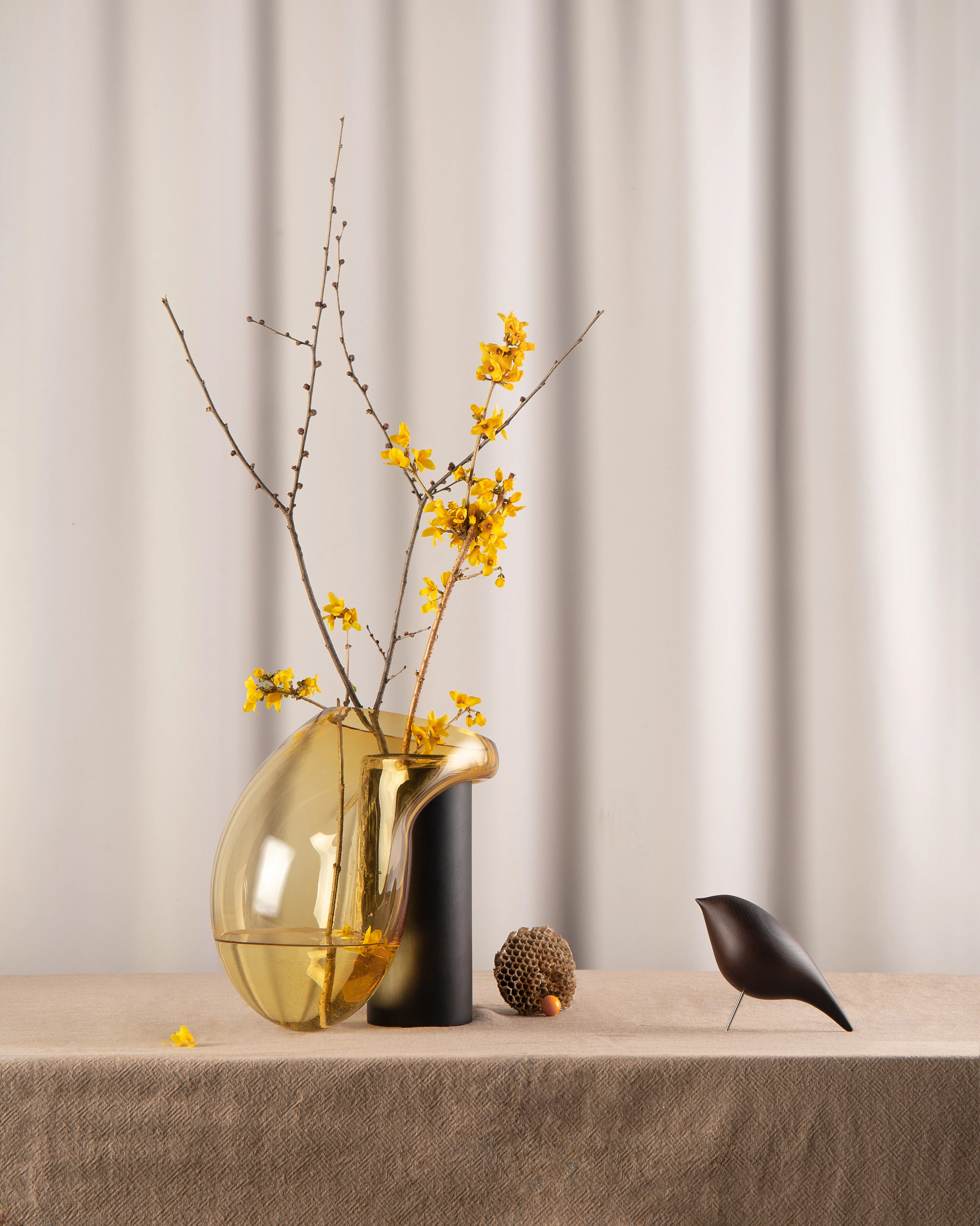 Figurka dekoracyjna TWEETY DECORATIVE BIRD czarny jesion - Image 12
