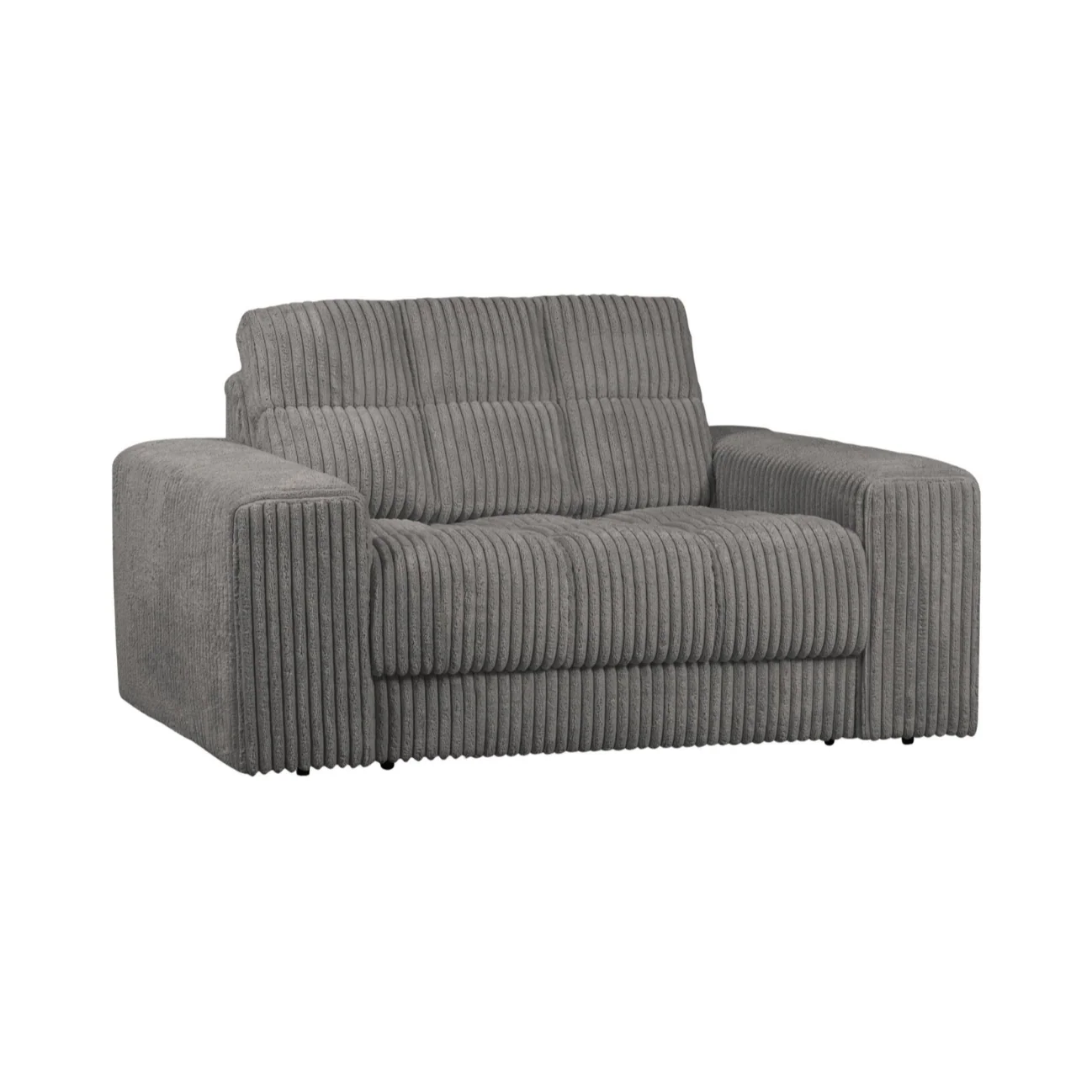 Sofa loveseat SECOND DATE szary sztruks