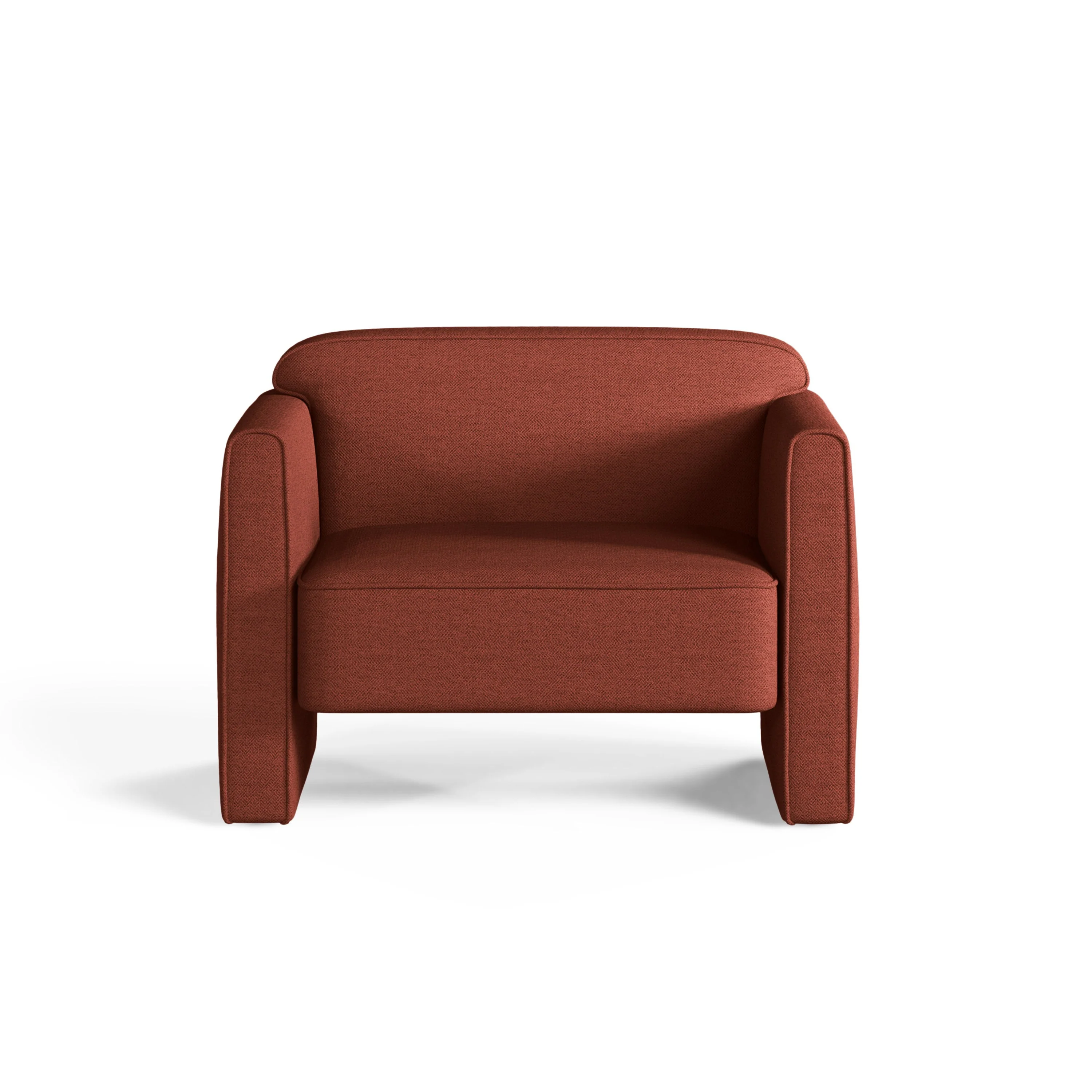 Fotel ABBY terakota - Image 3