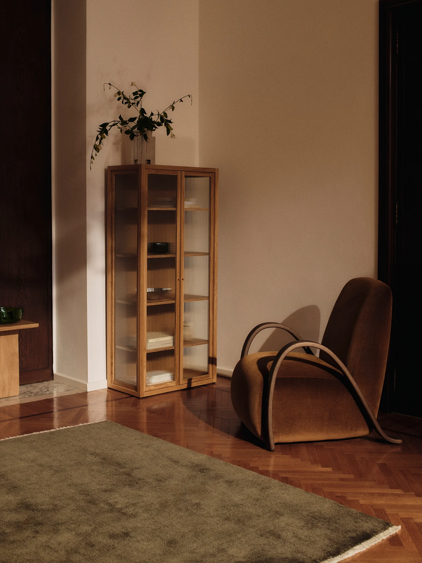 Fotel BUUR LOUNGE beżowy boucle - Image 2