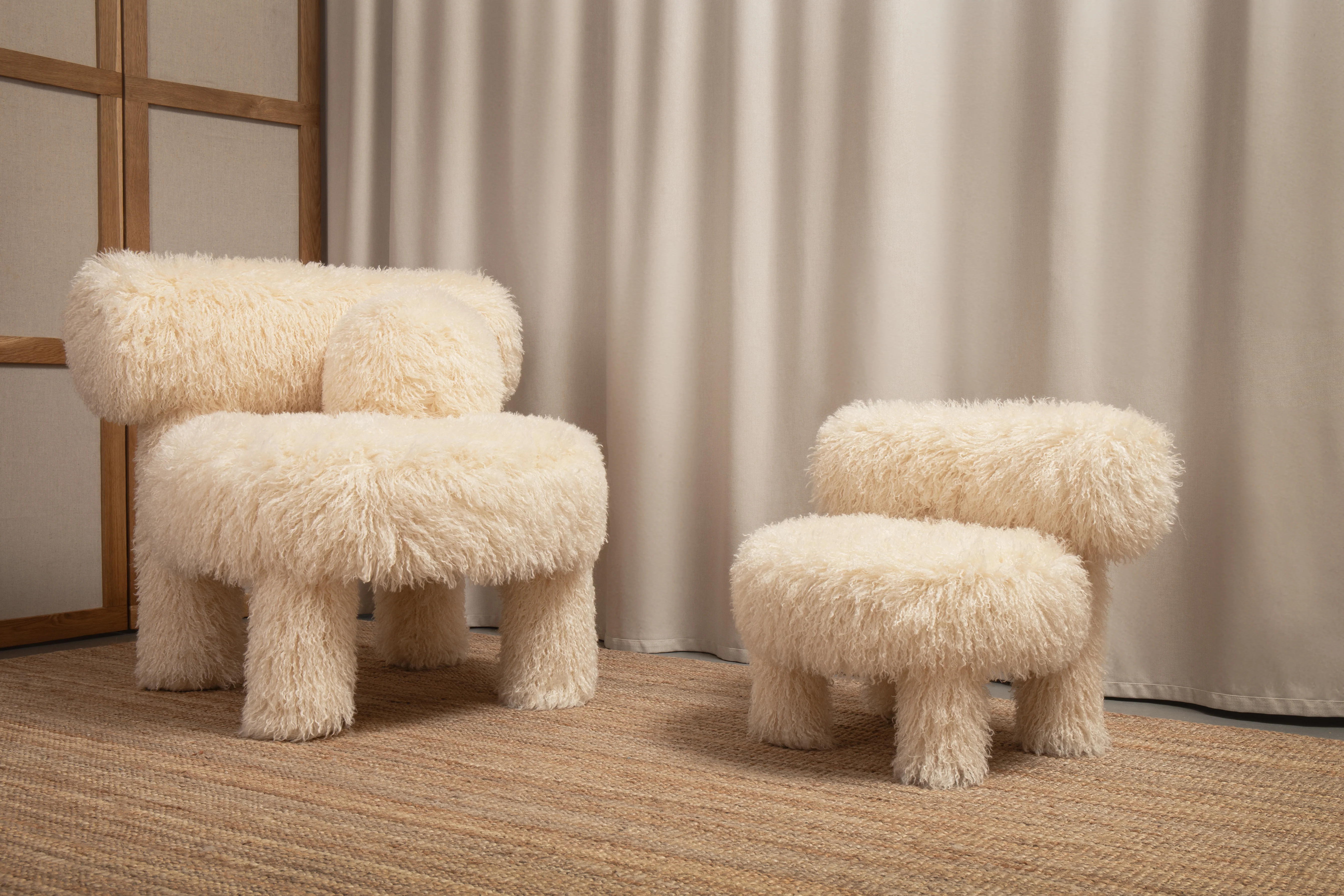 Fotel dziecięcy BABY GROPIUS CS1 - FLUFFY EDITION sztuczne futerko - Image 12