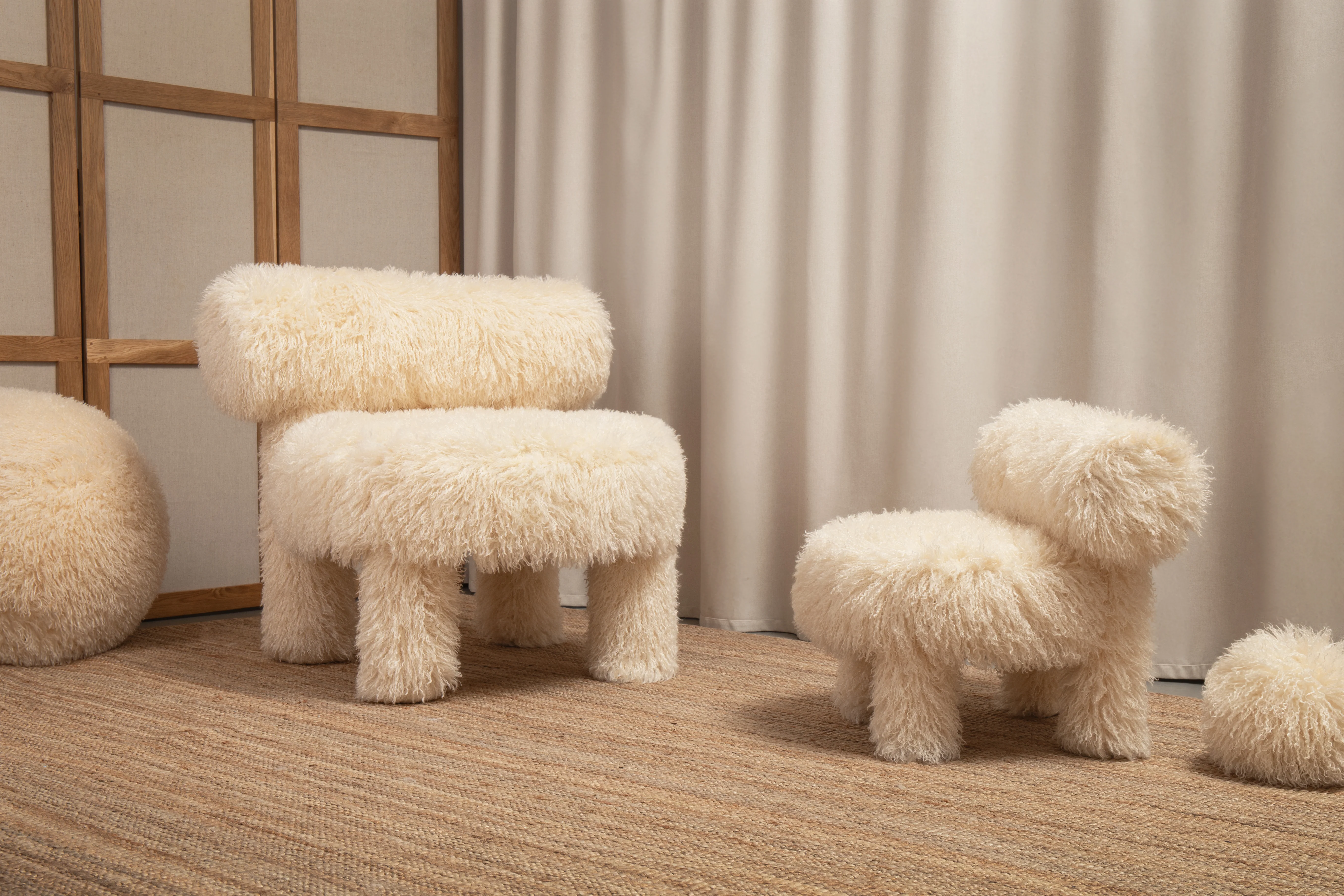 Fotel dziecięcy BABY GROPIUS CS1 - FLUFFY EDITION sztuczne futerko - Image 13
