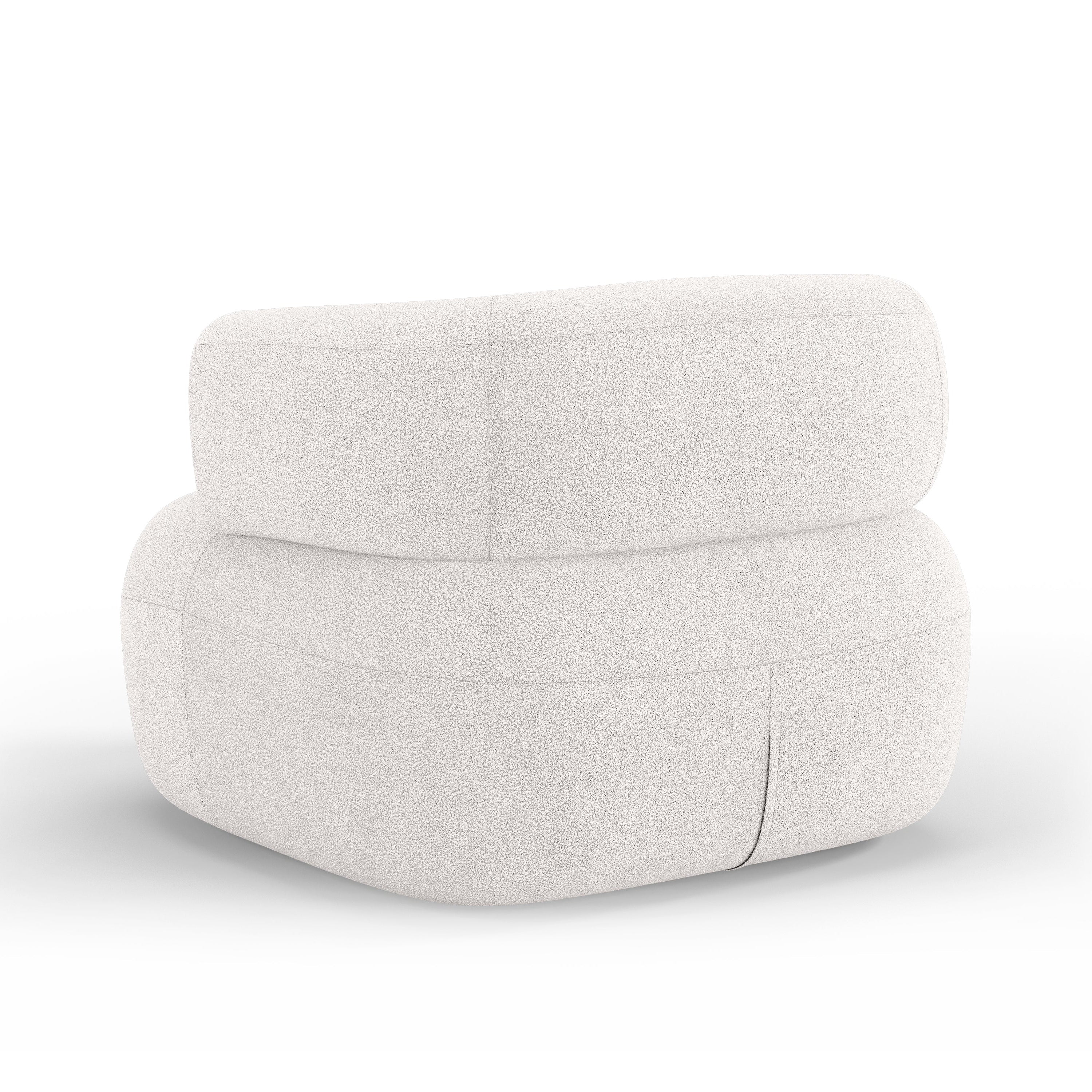 Fotel JENNY kość słoniowa boucle - Image 3