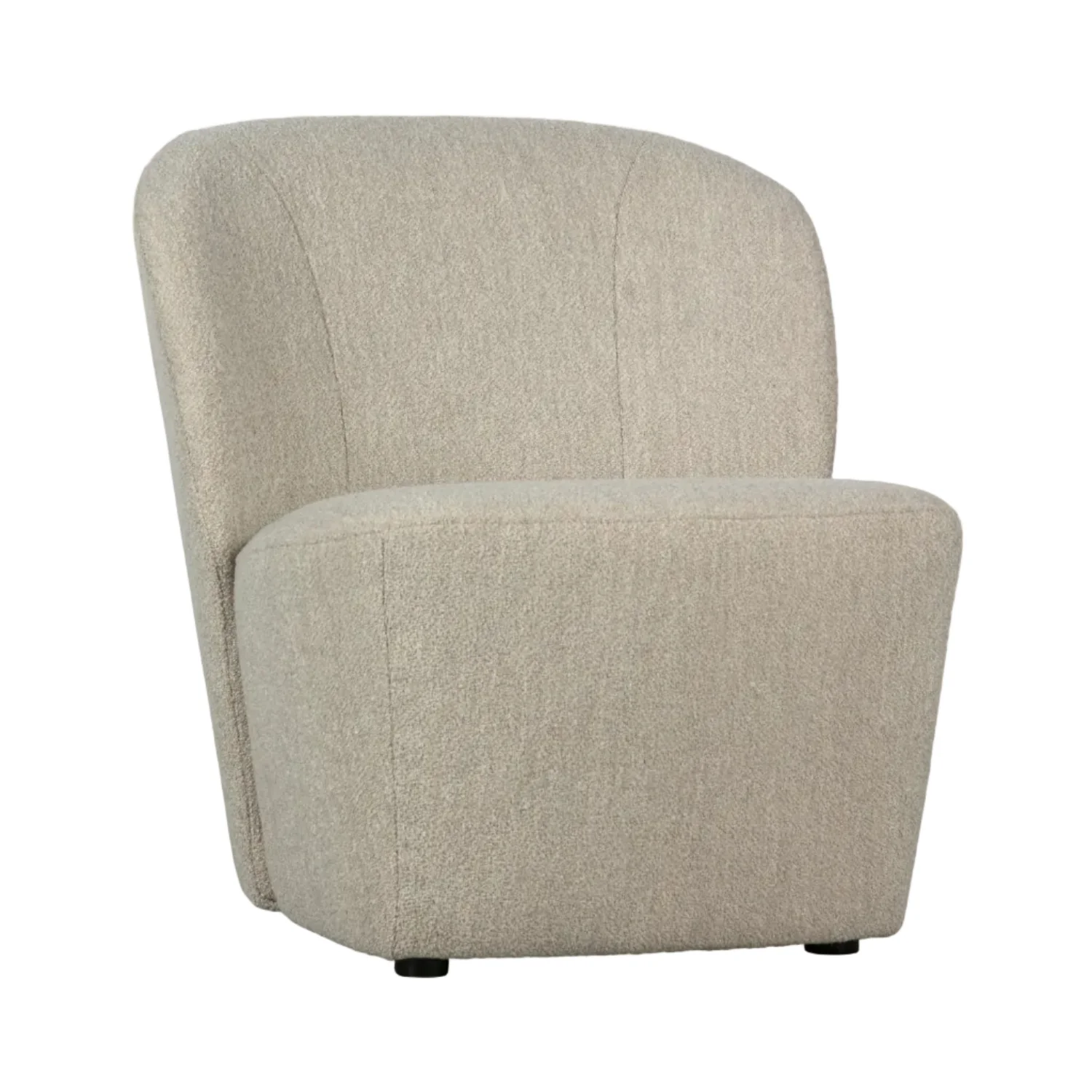 Fotel LOFTY beżowy bouclé