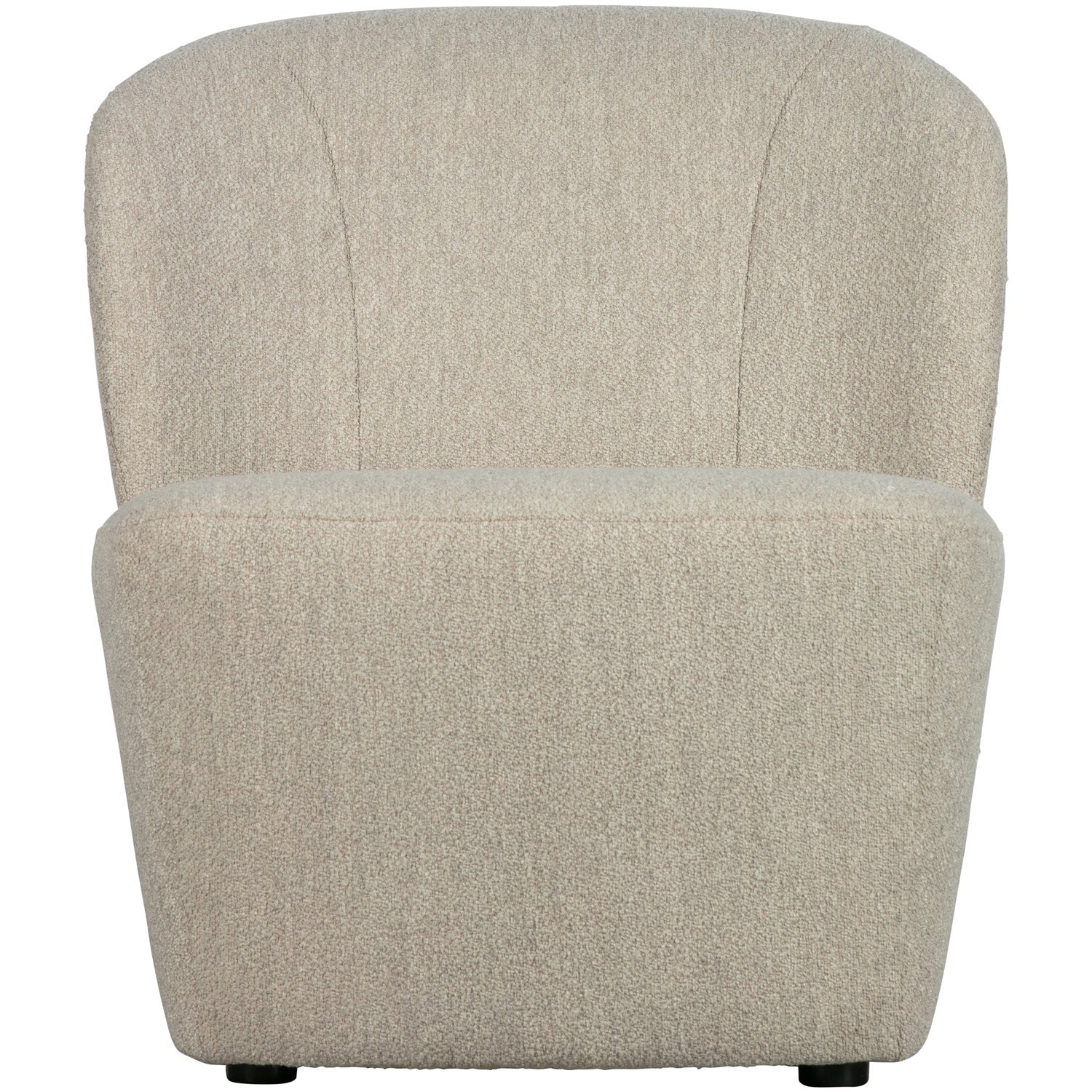 Fotel LOFTY beżowy bouclé - Image 3