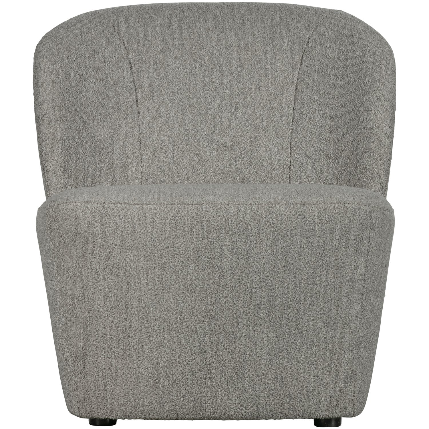 Fotel LOFTY szary bouclé - Image 3