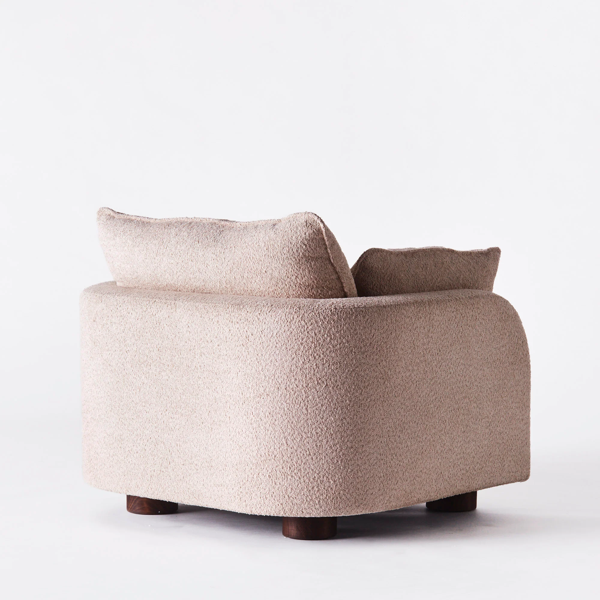 Fotel MILES beżowy boucle - Image 6