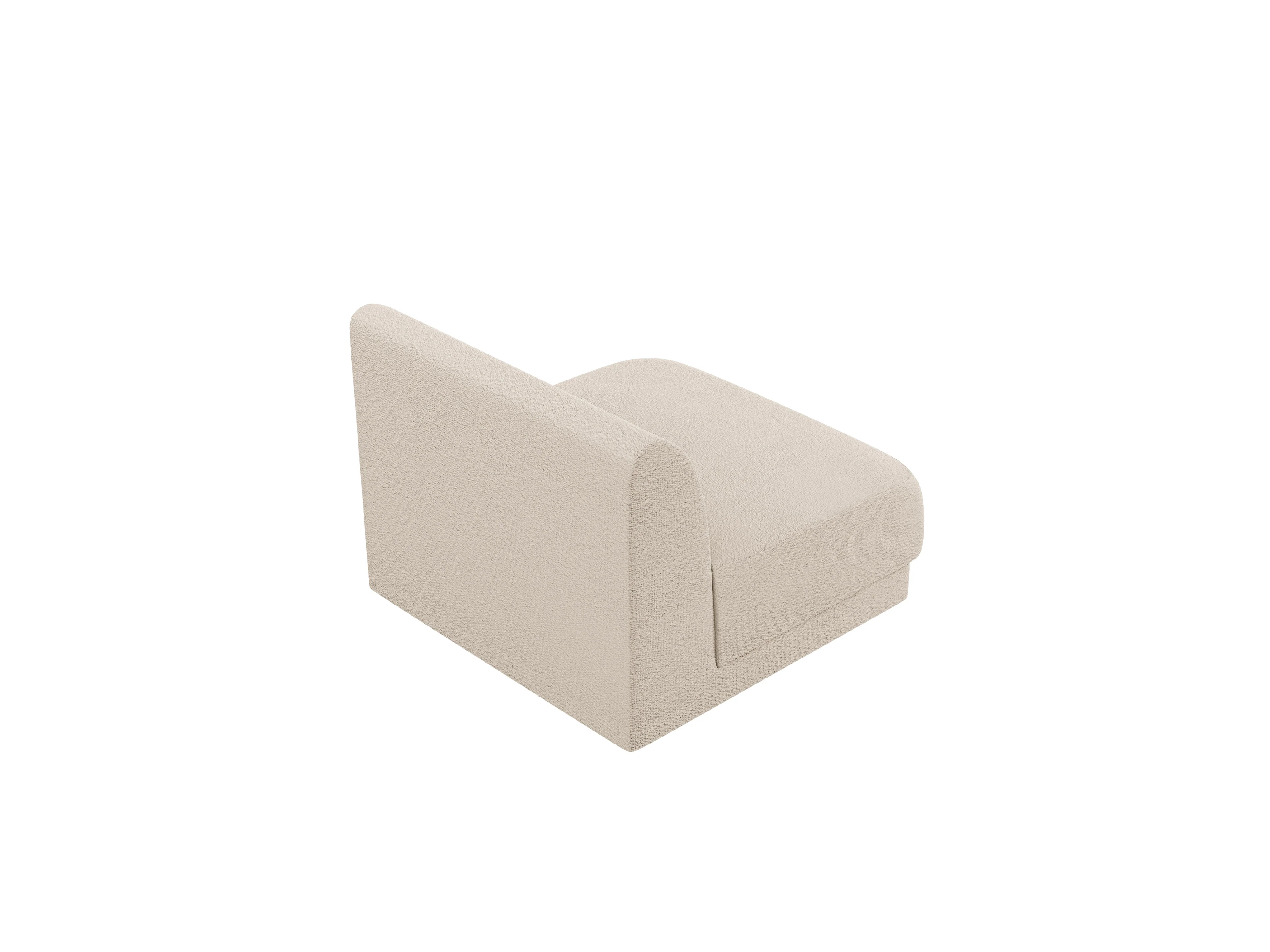 Fotel / moduł MILEY beżowy boucle - Image 3