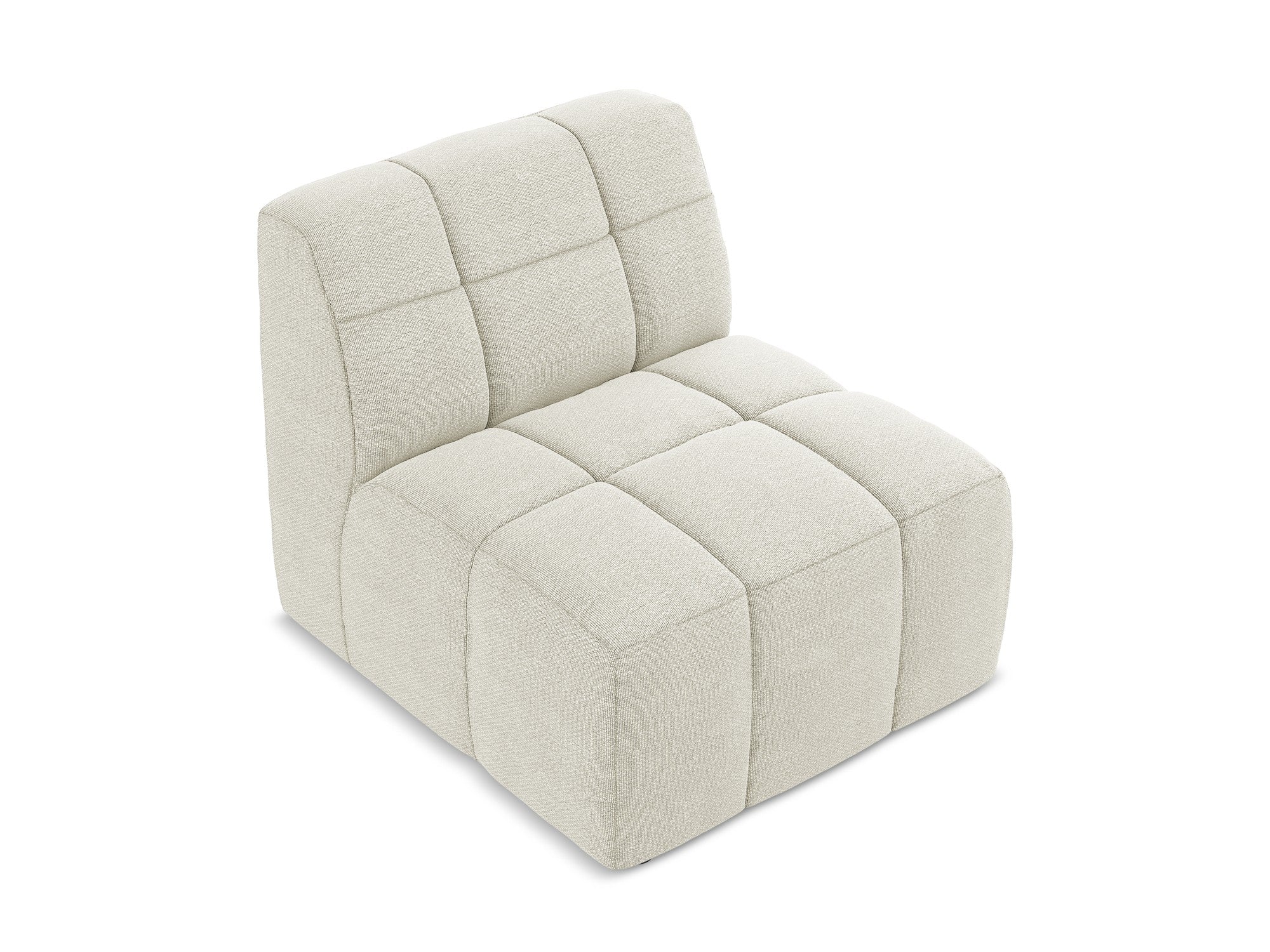 Fotel / moduł ALOHA piaskowy boucle - Image 4
