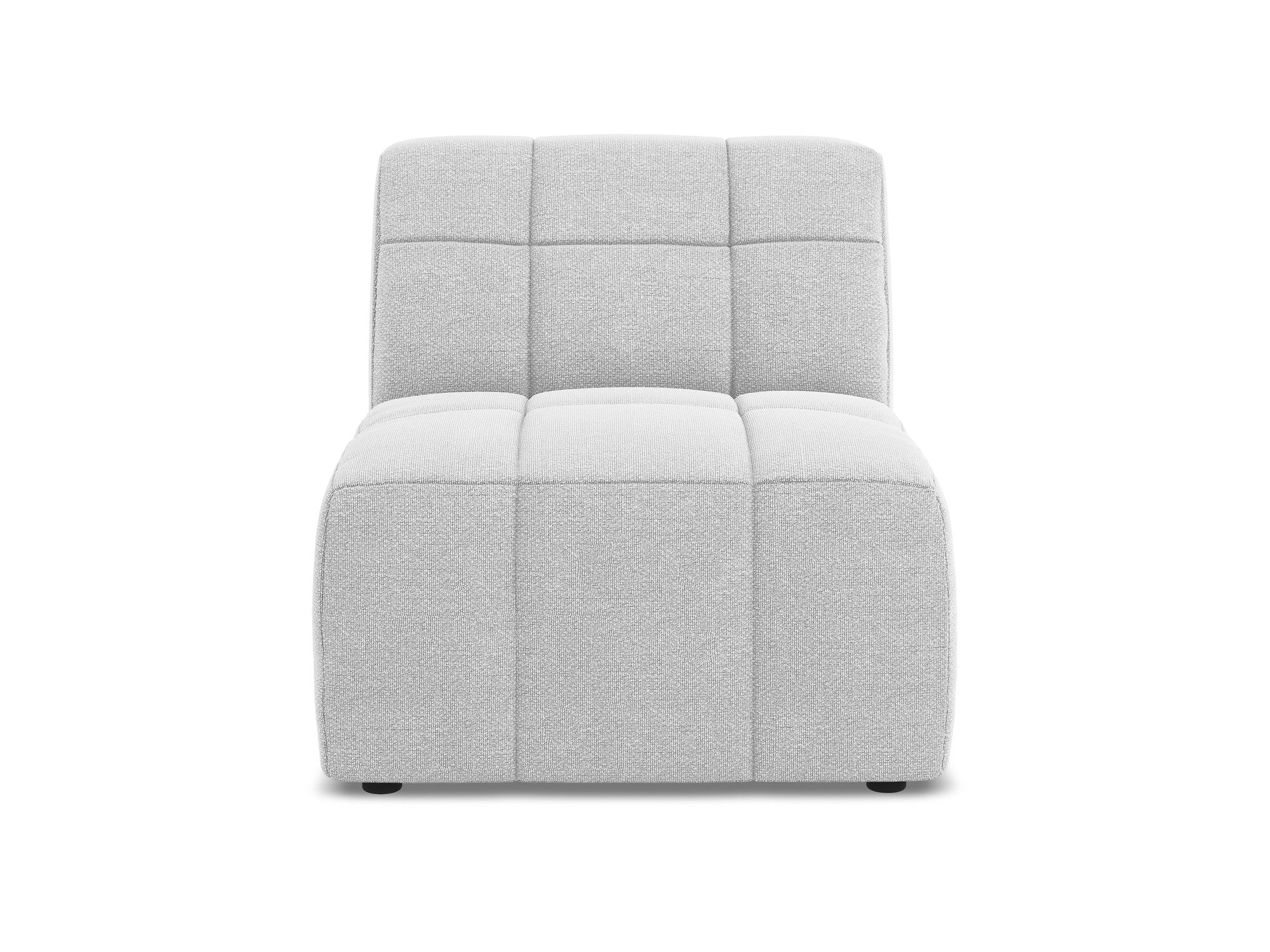 Fotel / moduł ALOHA srebrny boucle - Image 3