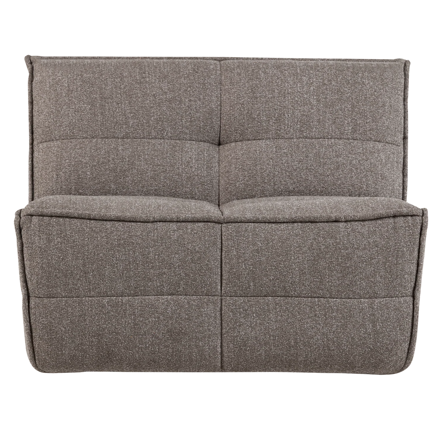 Fotel / moduł CLUSTER szarobrązowy bouclé - Image 3