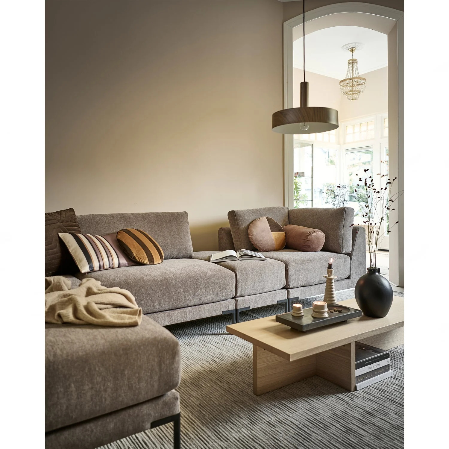 Fotel / moduł COUPLE taupe - Image 6