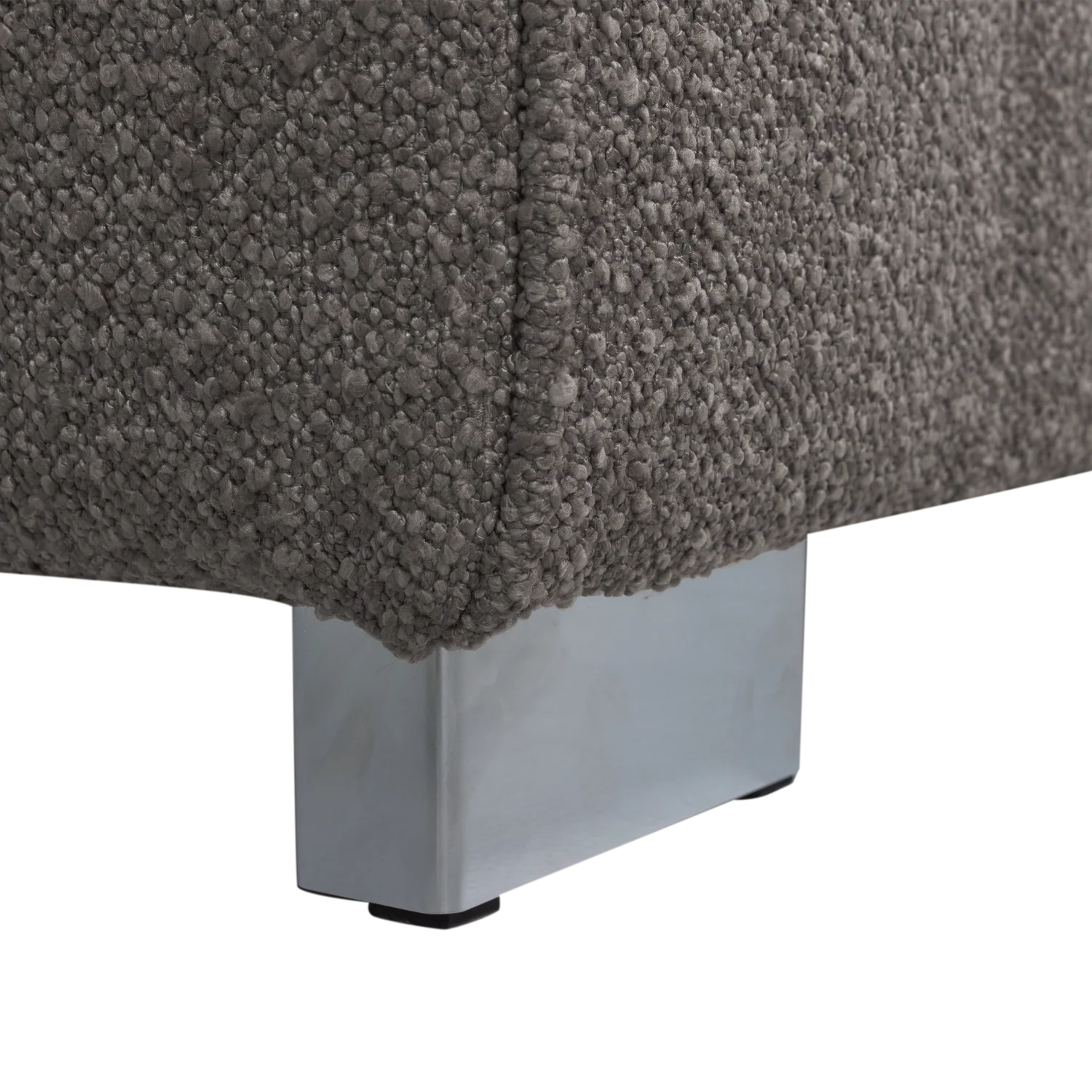 Fotel / moduł LAZY antracytowy bouclé - Image 2