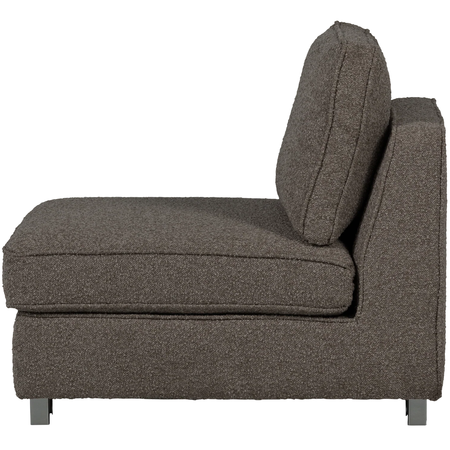 Fotel / moduł LAZY antracytowy bouclé - Image 5