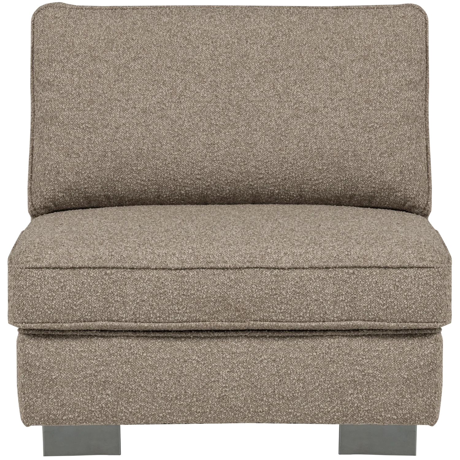 Fotel / moduł LAZY beżowy bouclé - Image 3