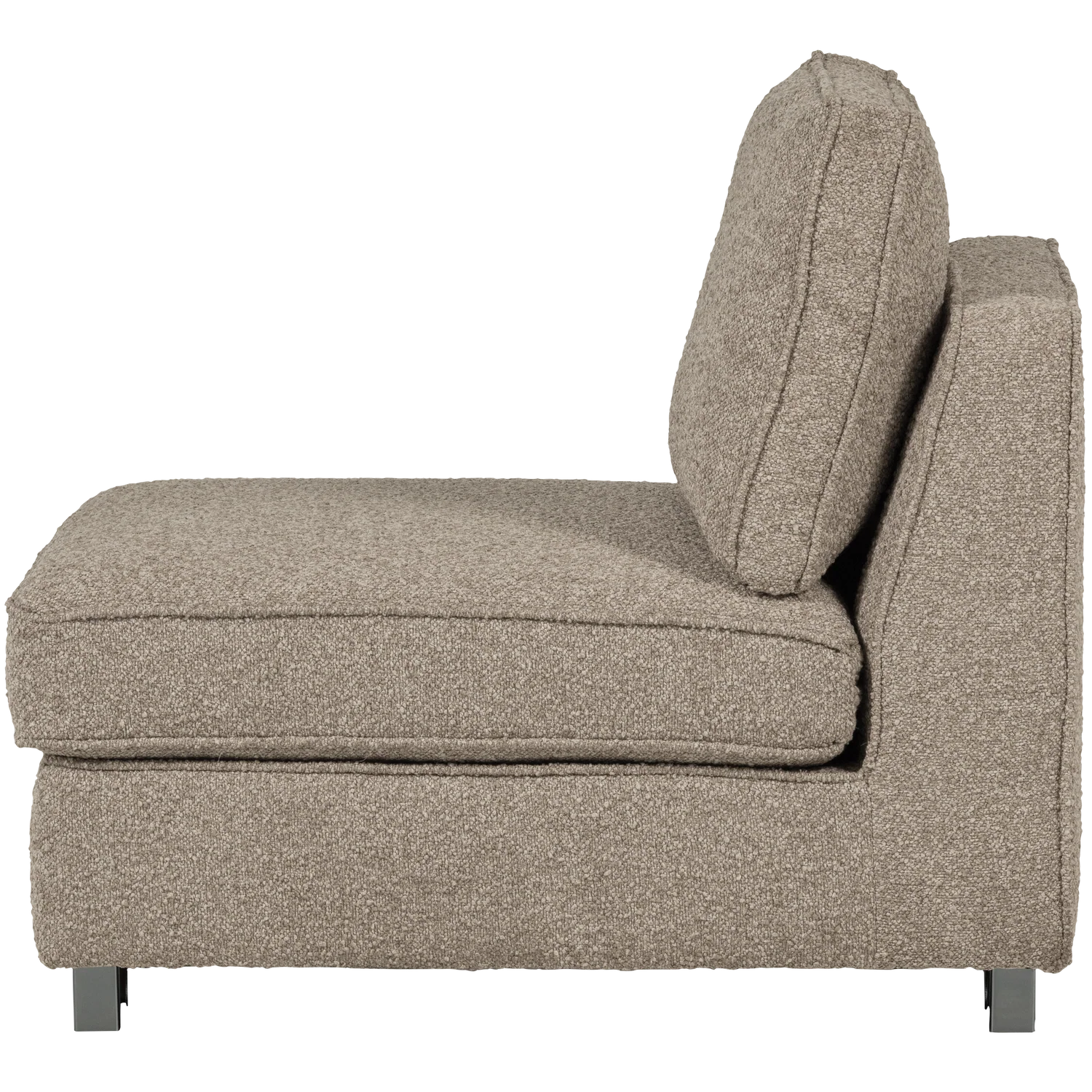 Fotel / moduł LAZY beżowy bouclé - Image 5