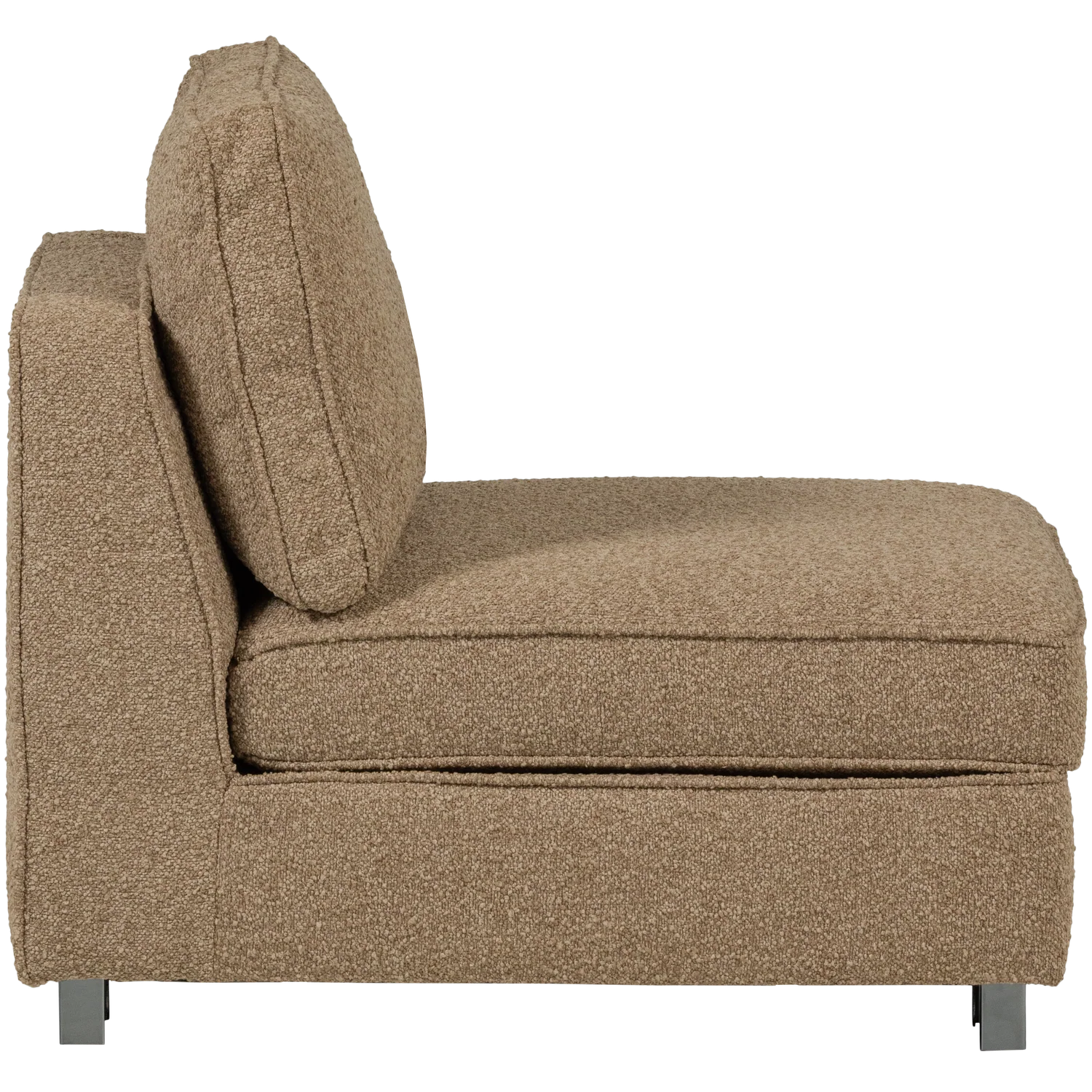 Fotel / moduł LAZY brązowy bouclé - Image 6
