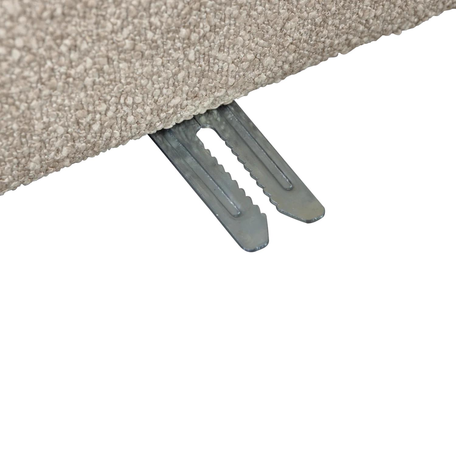 Fotel / moduł LAZY piaskowy bouclé - Image 8