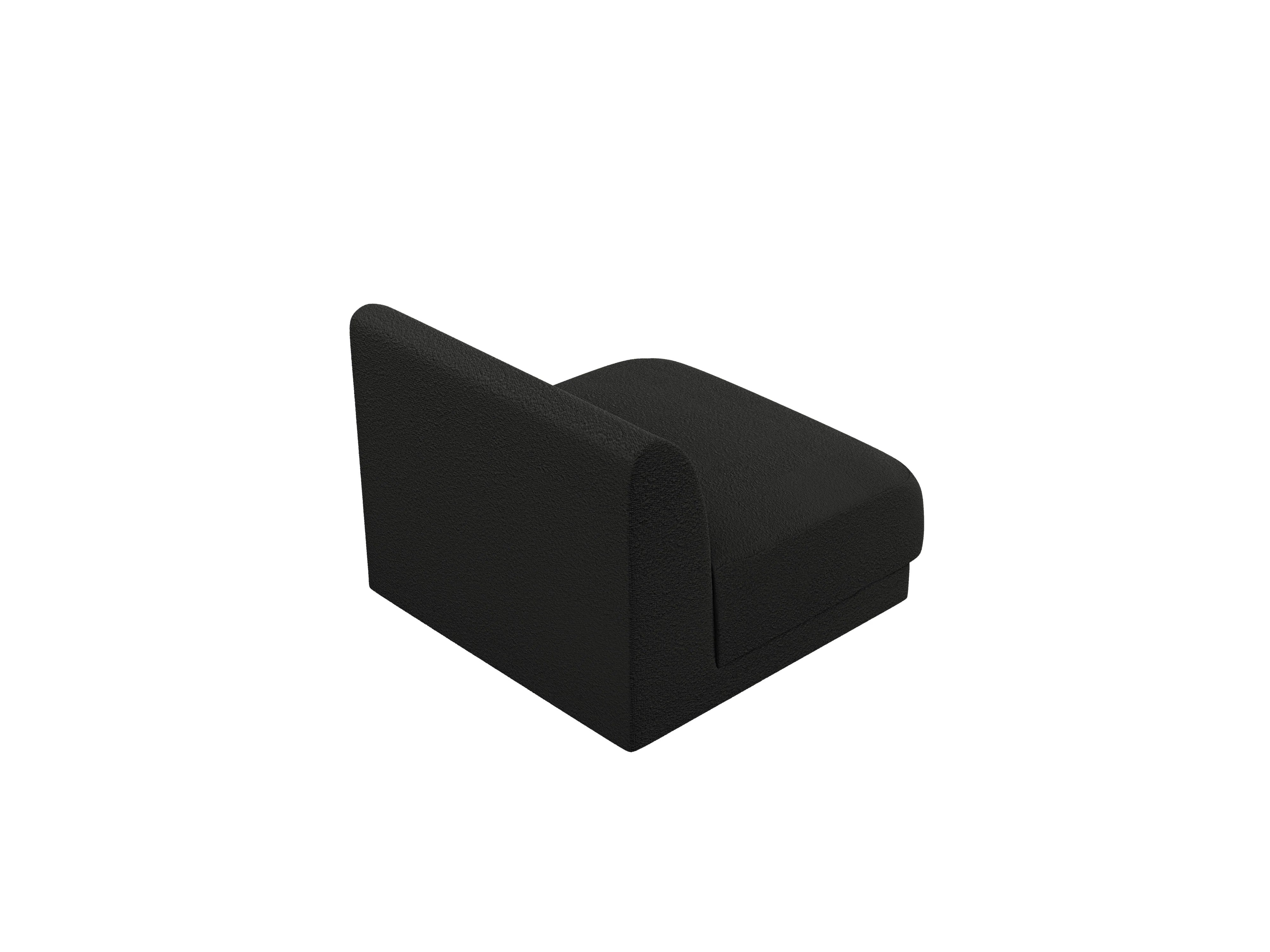 Fotel / moduł MILEY czarny boucle - Image 3