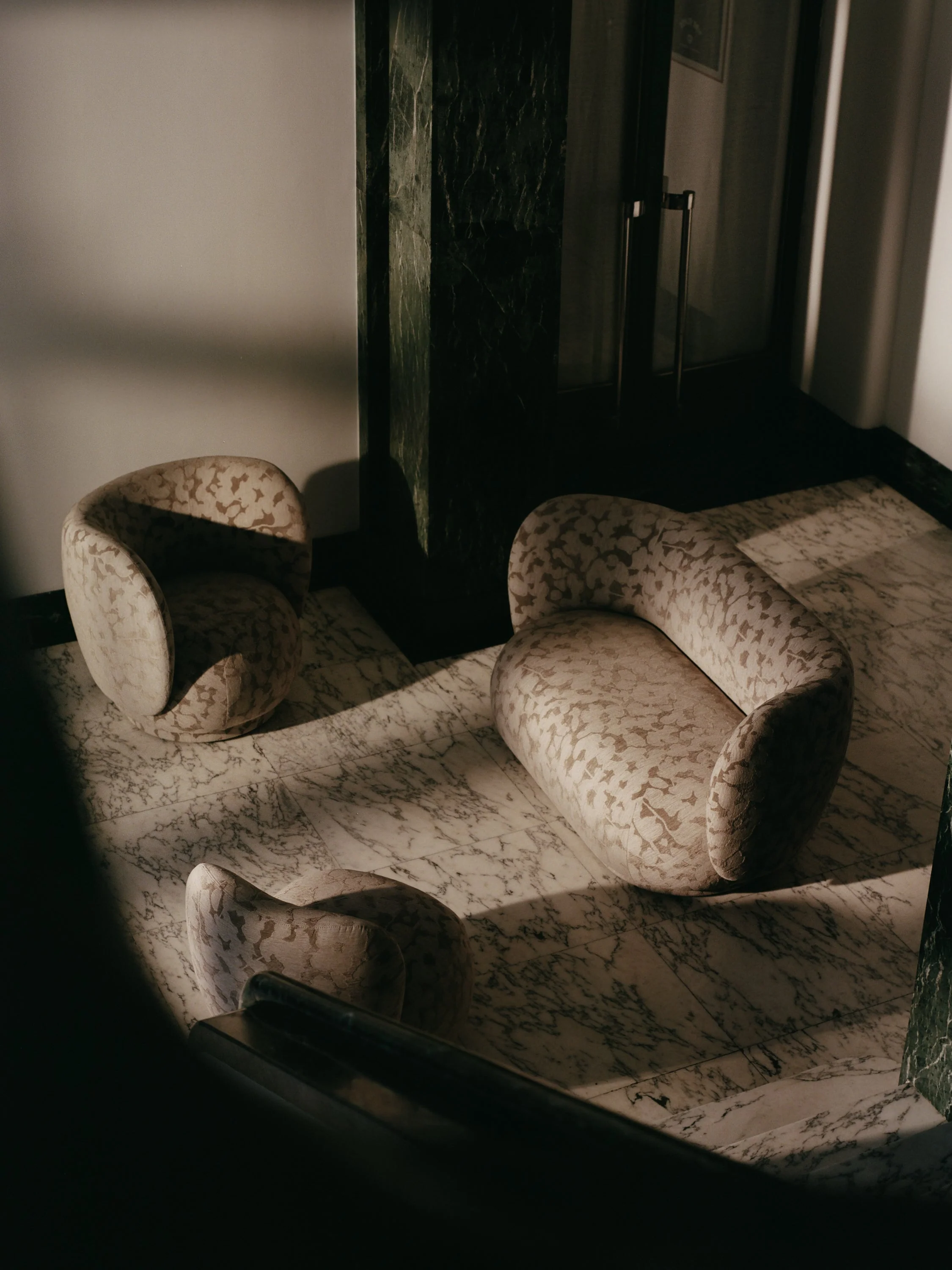 Fotel obrotowy RICO LOUNGE Cilla taupe - Image 4