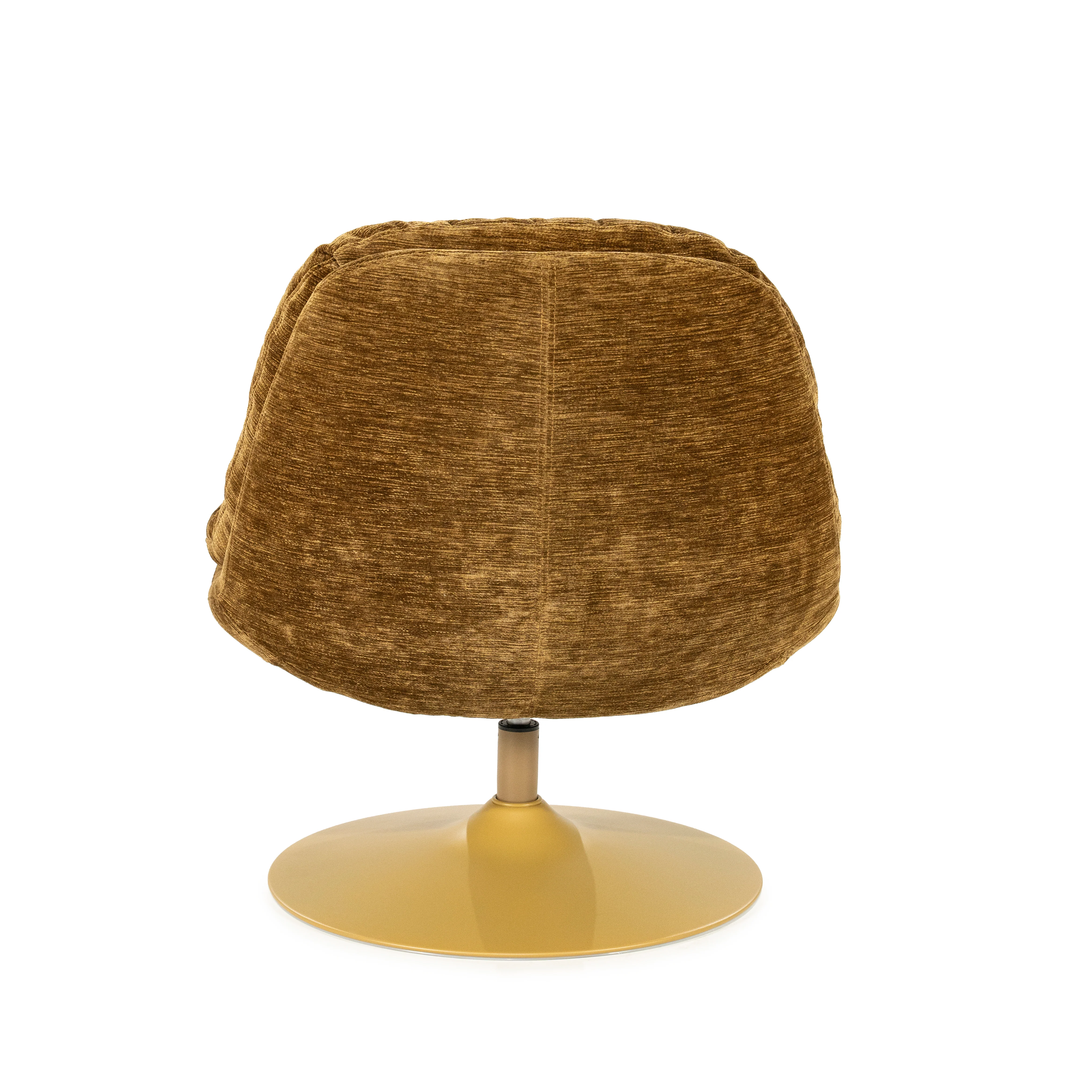 Fotel obrotowy TROMBA musztardowy - Image 7