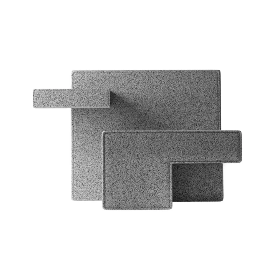 Fotel PRIMITIVE bouclé szary