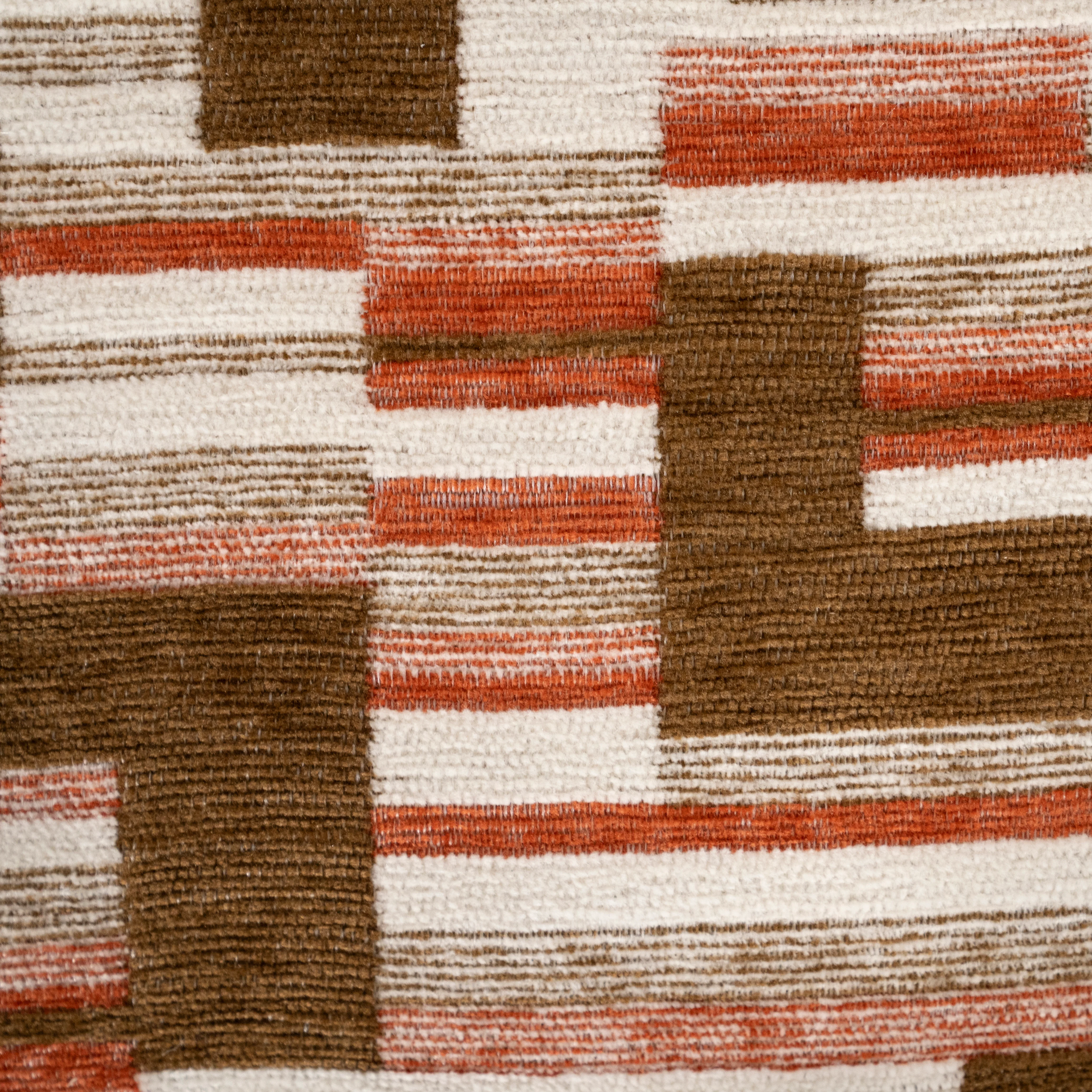 Fotel RETROVA kremowy z brązowym - Image 9