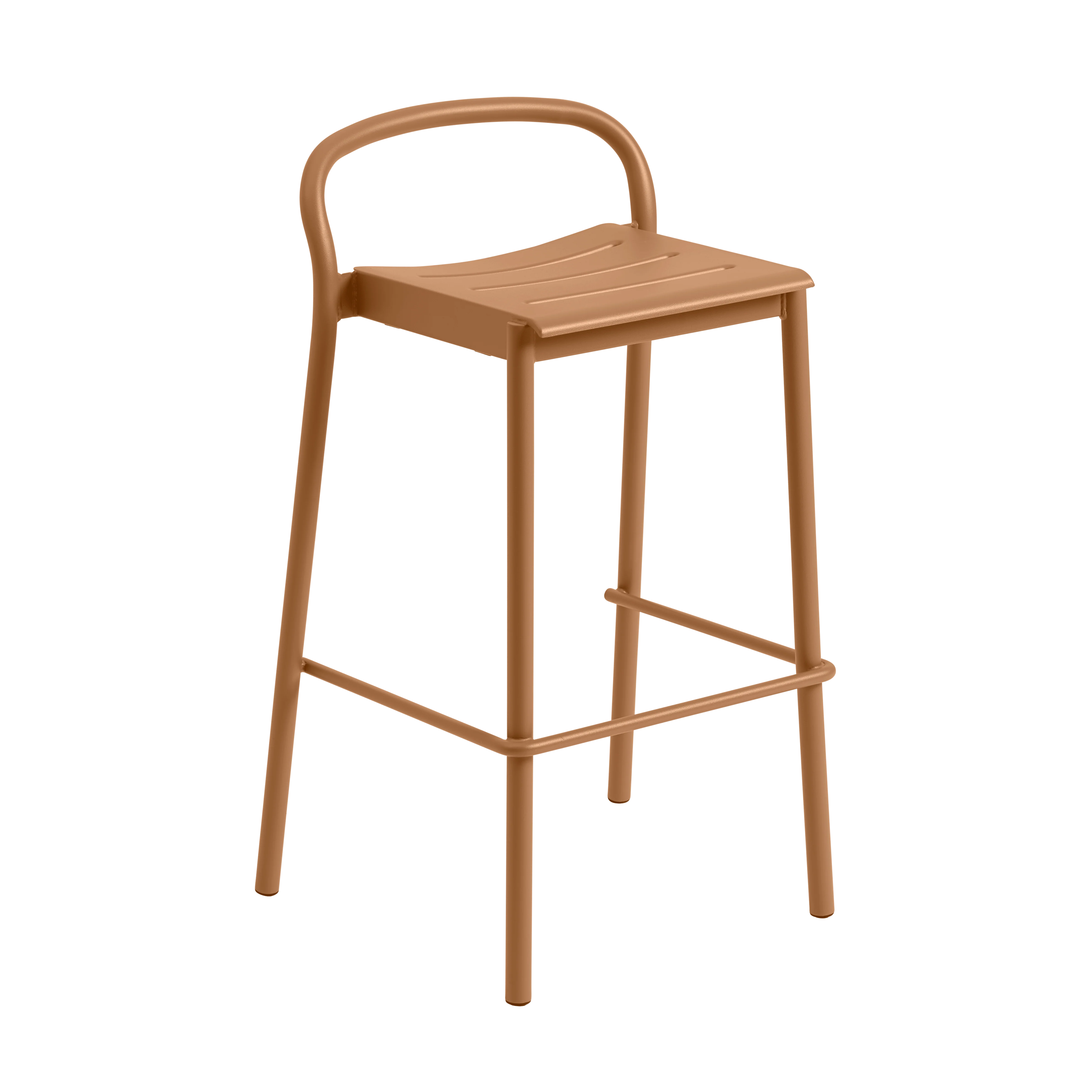 Hoker zewnętrzny LINEAR pomarańczowa stal