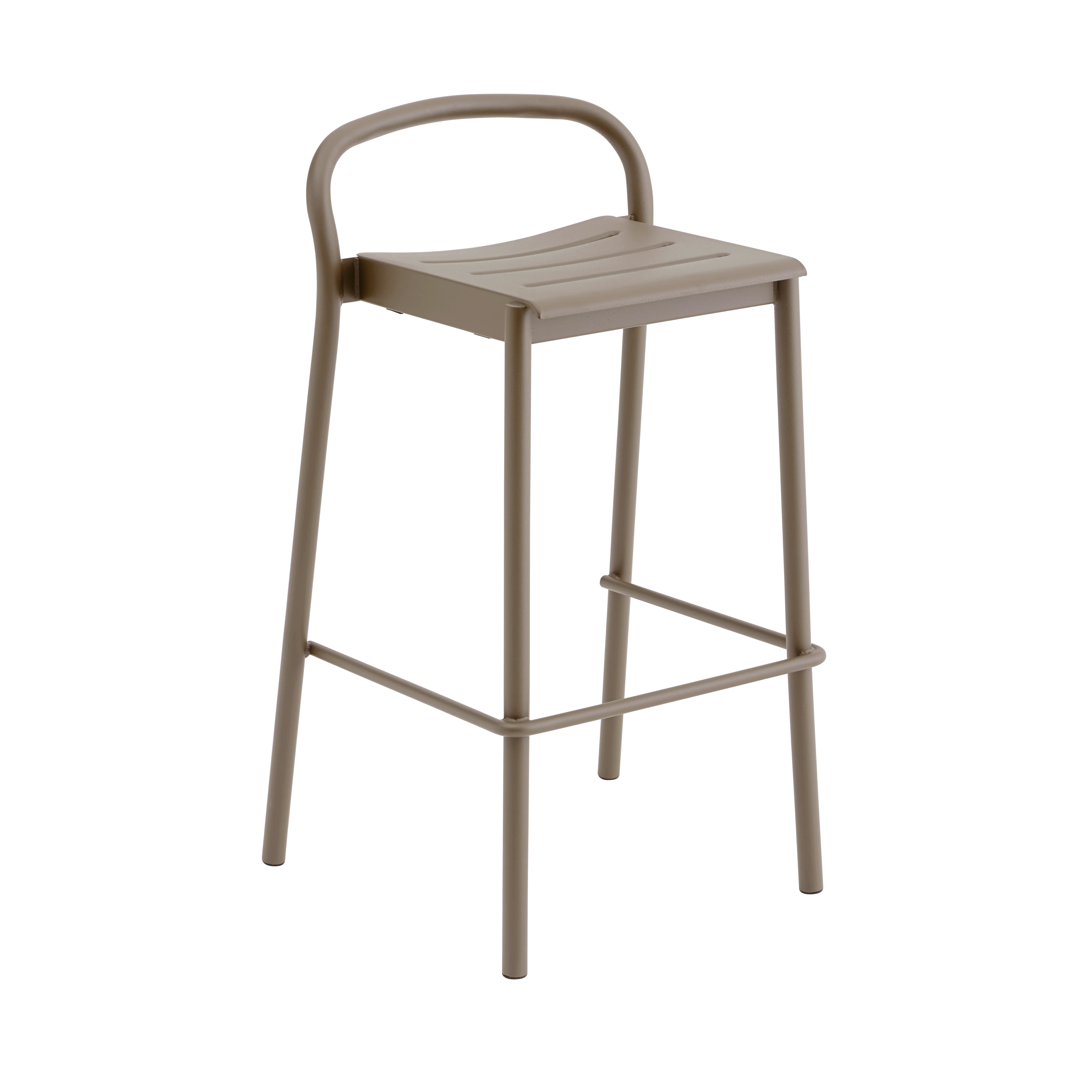 Hoker zewnętrzny LINEAR taupe stal