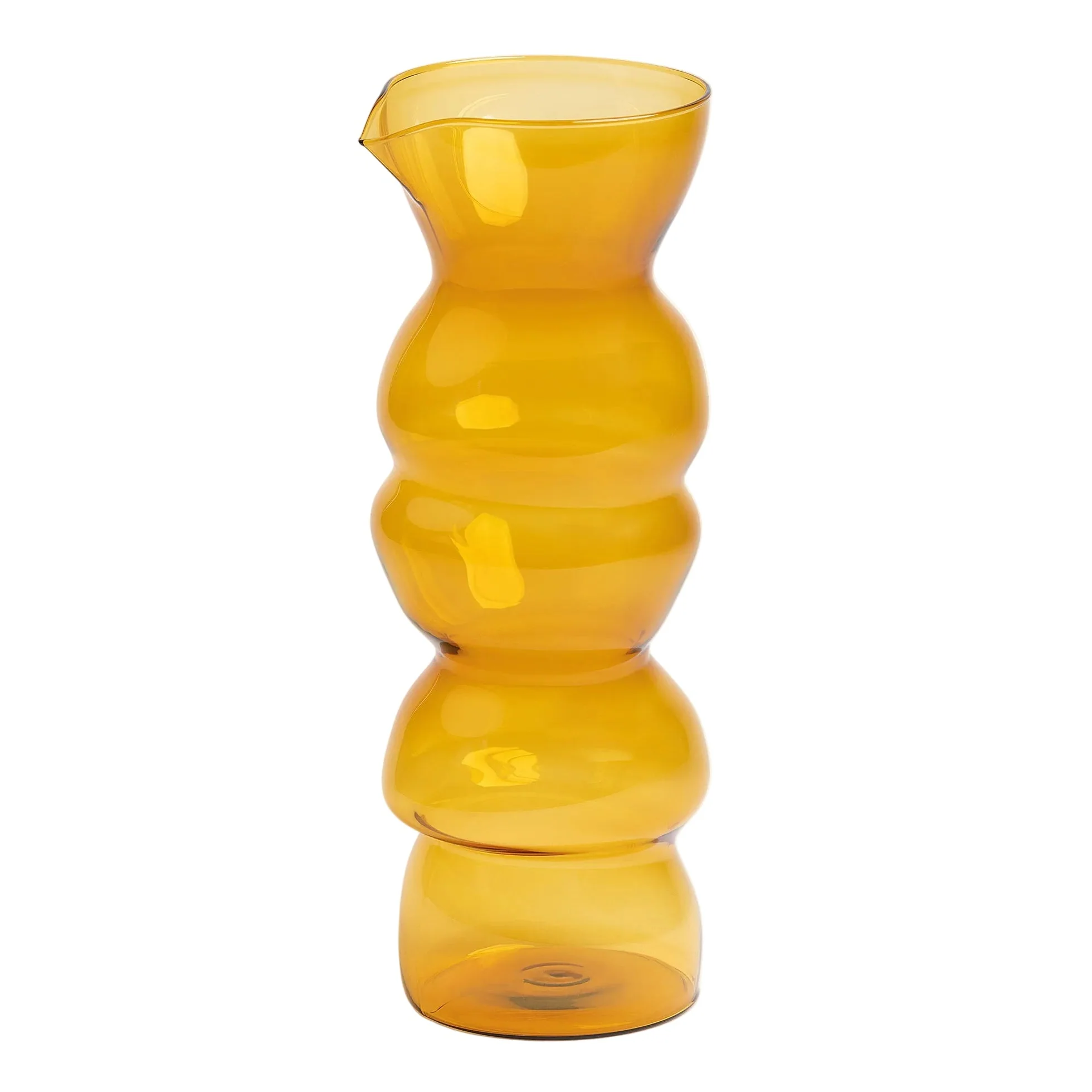 Karafka TOTEM bursztynowe szkło