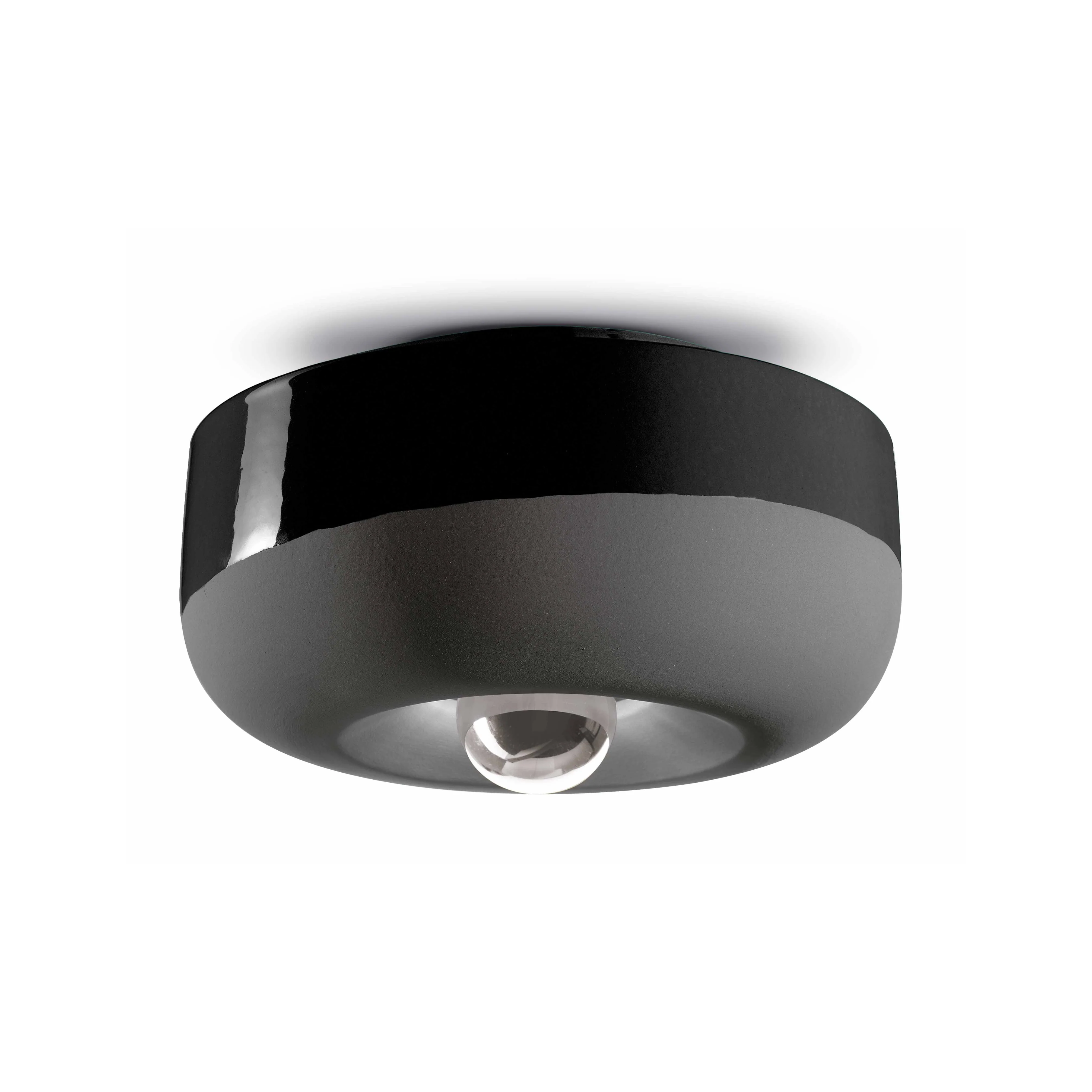 Kinkiet ceramiczny BELLOTA czarny