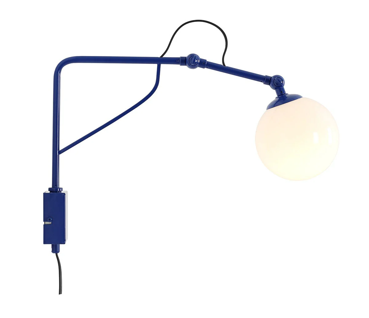 Lampa ścienna z wysięgnikiem regulowana SOHO COBALT niebieski - Image 3