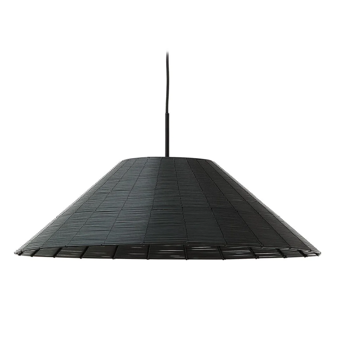 Klosz do lampy wiszącej SARANELLA czarny