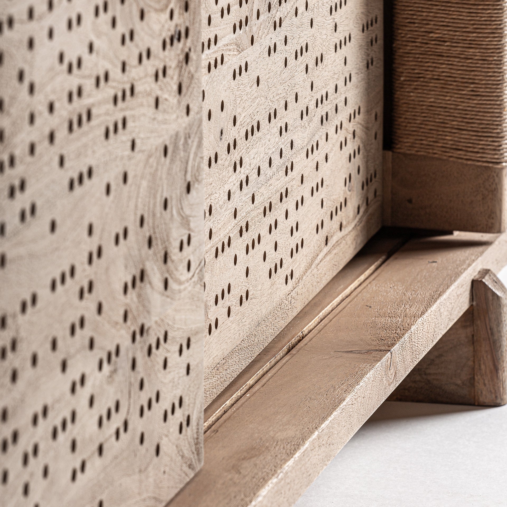 Komoda JACQUARD drewno mango - Image 8