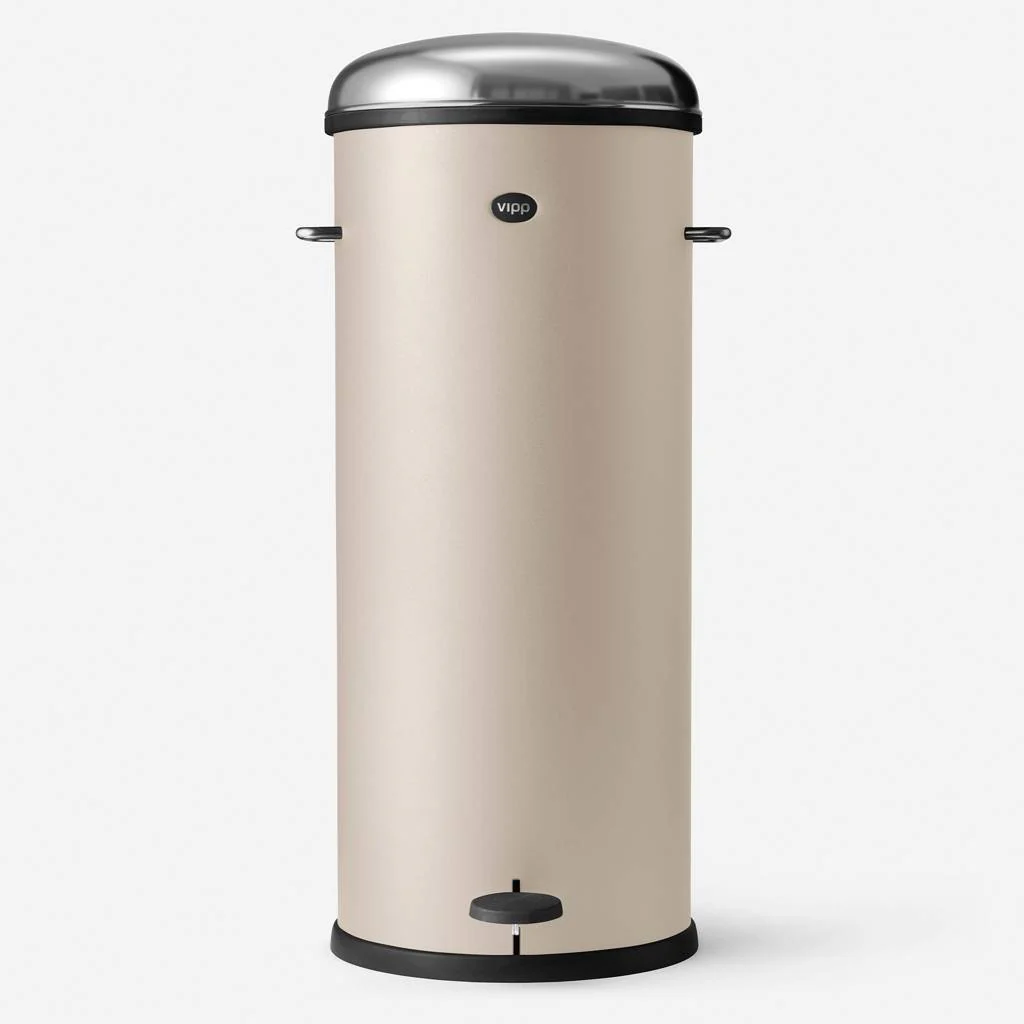 Kosz na śmieci PEDAL BIN beżowy - Image 4