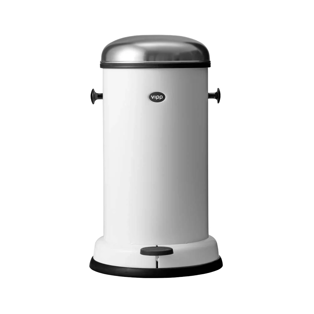Kosz na śmieci PEDAL BIN biały