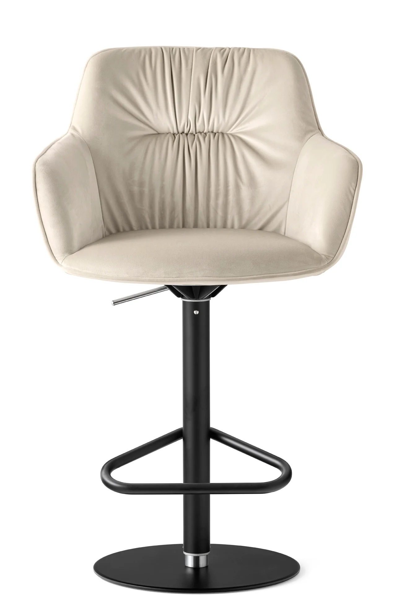 Krzesło barowe COCOON tapicerowane - Image 4