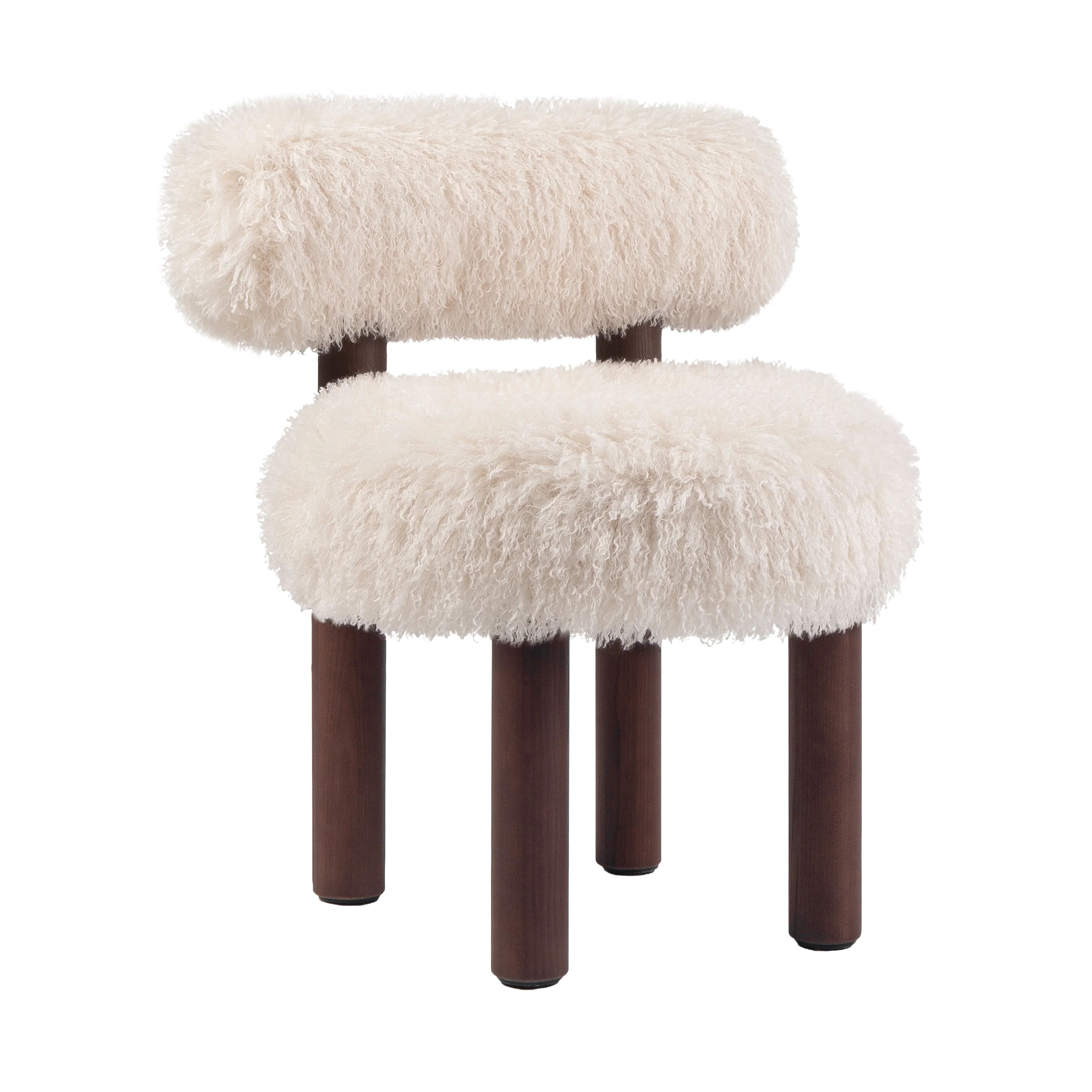 Krzesło GROPIUS CS2 - FLUFFY EDITION sztuczne futerko