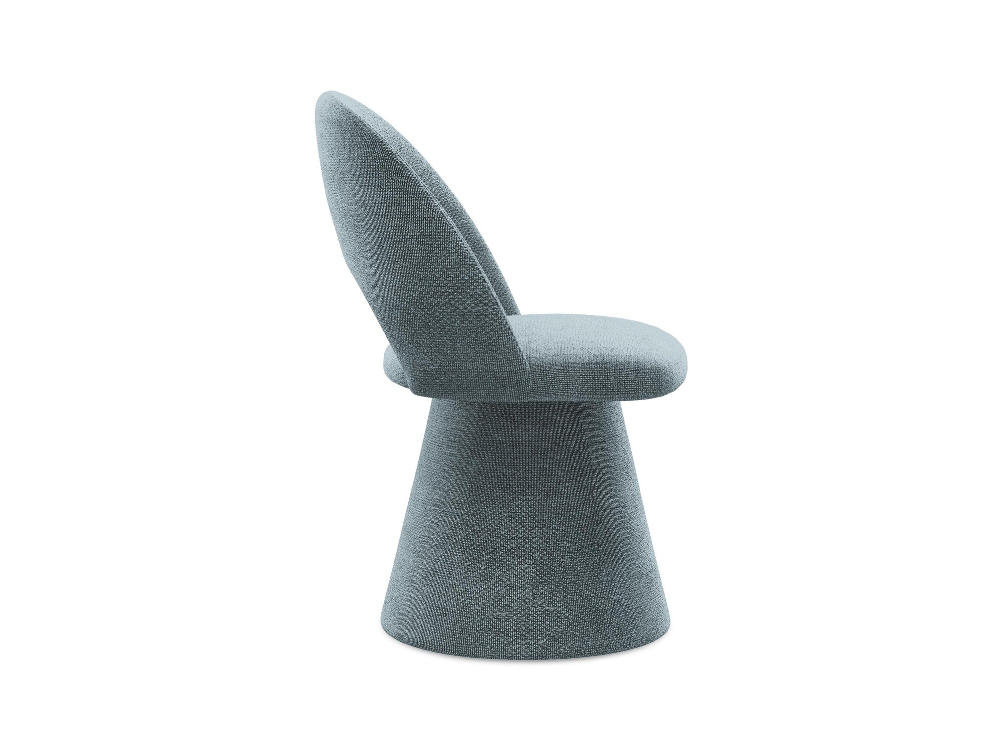 Krzesło KALO dżinsowy niebieski boucle - Image 3