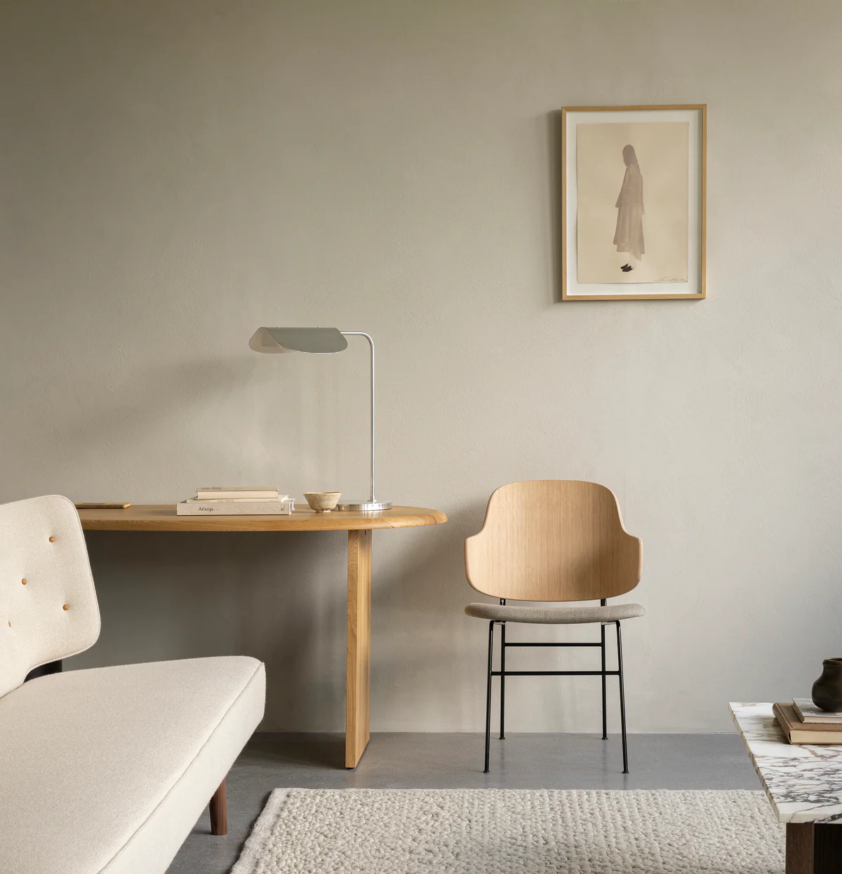Krzesło PENGUIN beżowy boucle - Image 10