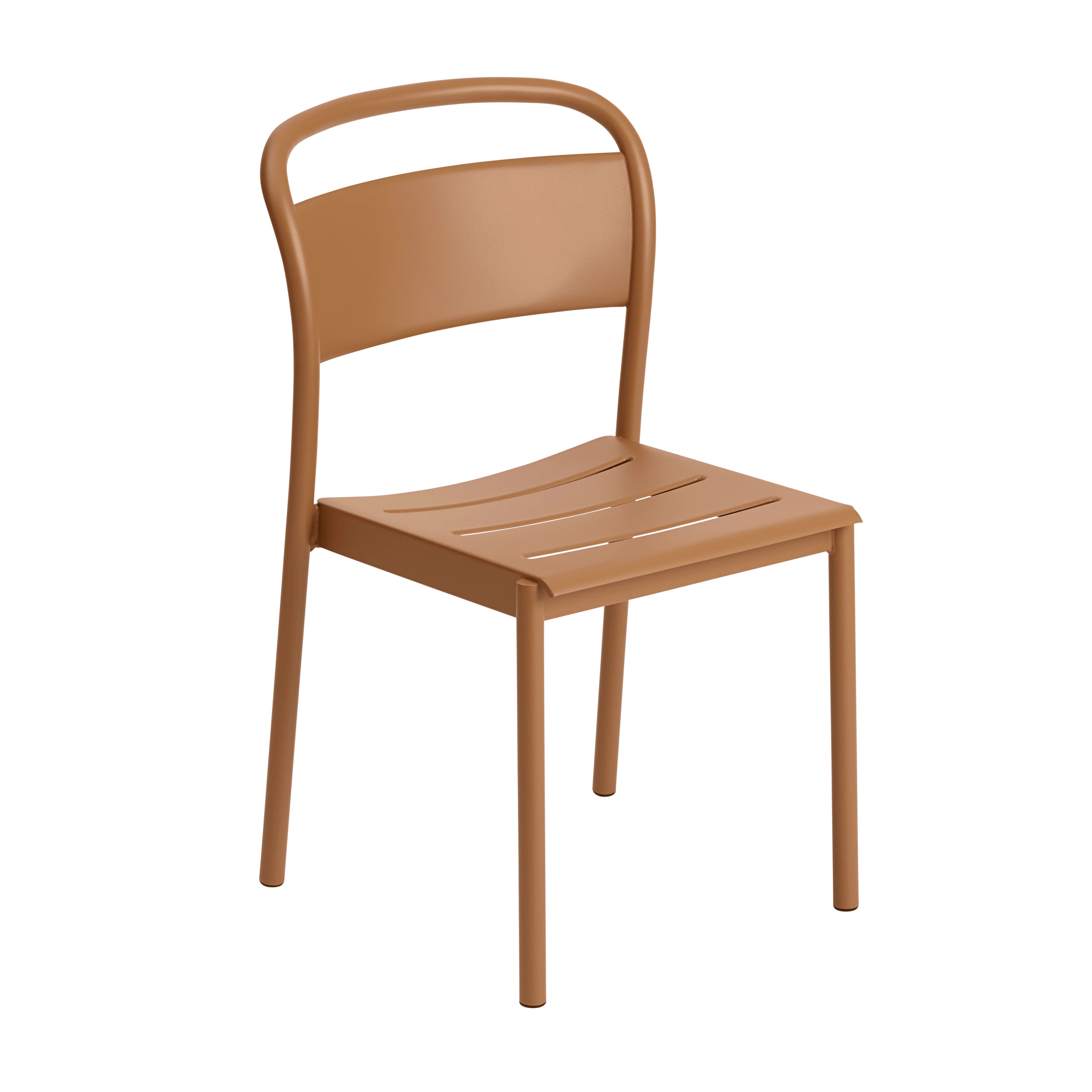 Krzesło zewnętrzne LINEAR pomarańczowa stal