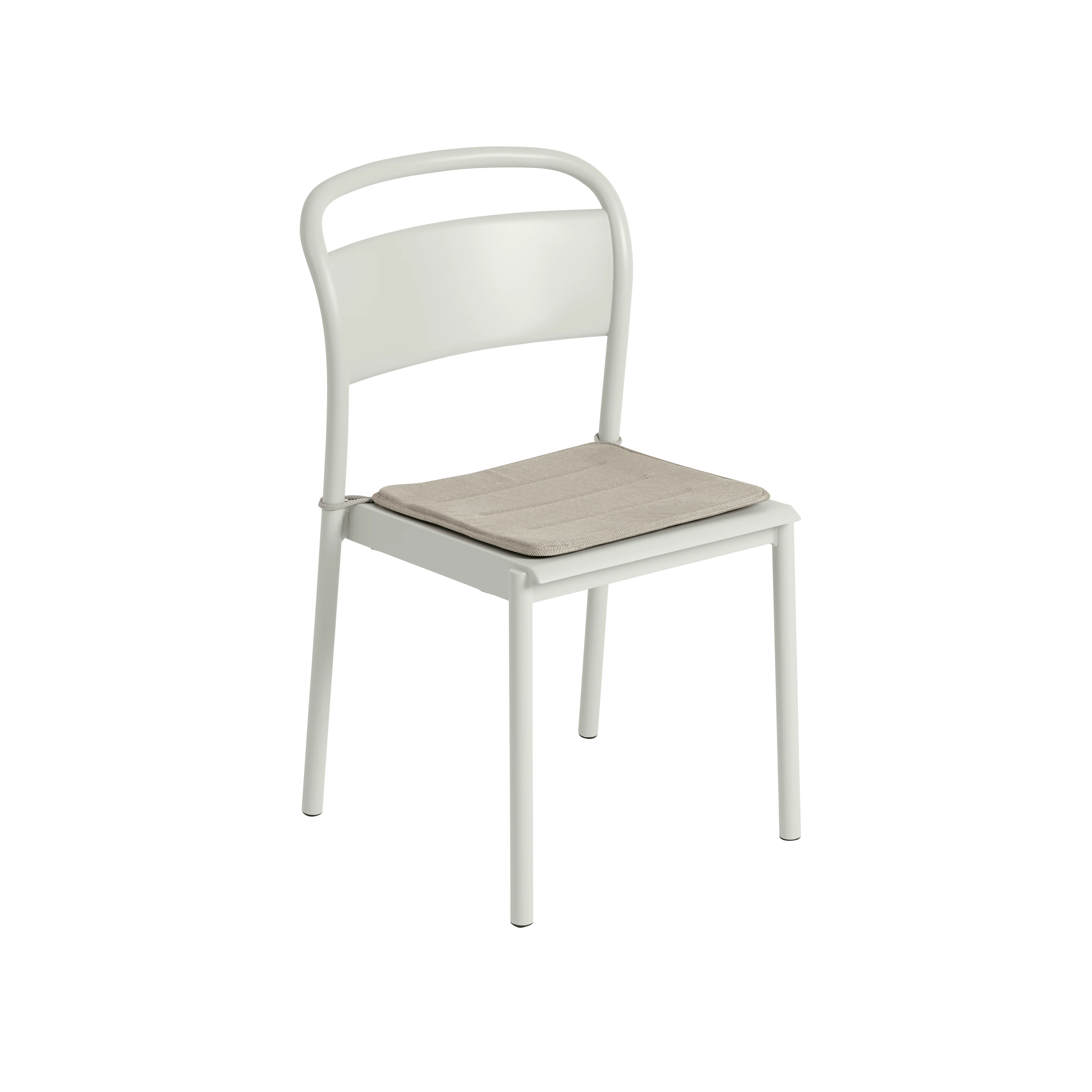 Krzesło zewnętrzne LINEAR szara stal - Image 3