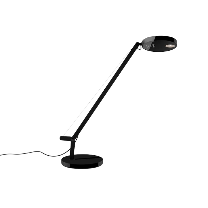 Lampa biurkowa regulowana DEMETRA MICRO błyszczący czarny