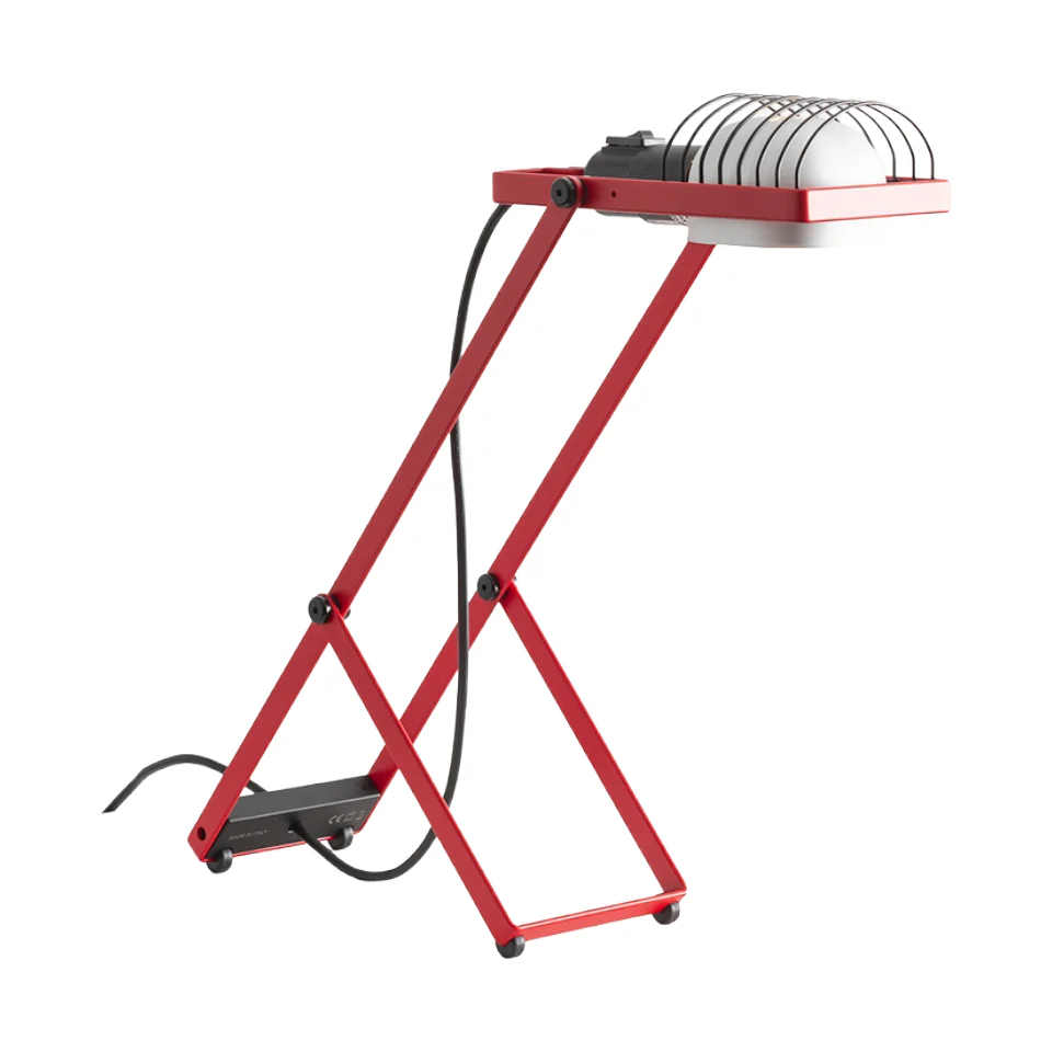 Lampa biurkowa regulowana SINTESI czerwony