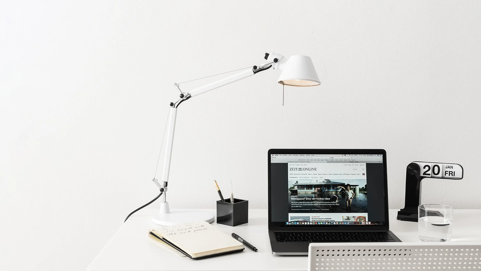 Lampa biurkowa regulowana TOLOMEO MICRO matowy biały - Image 7